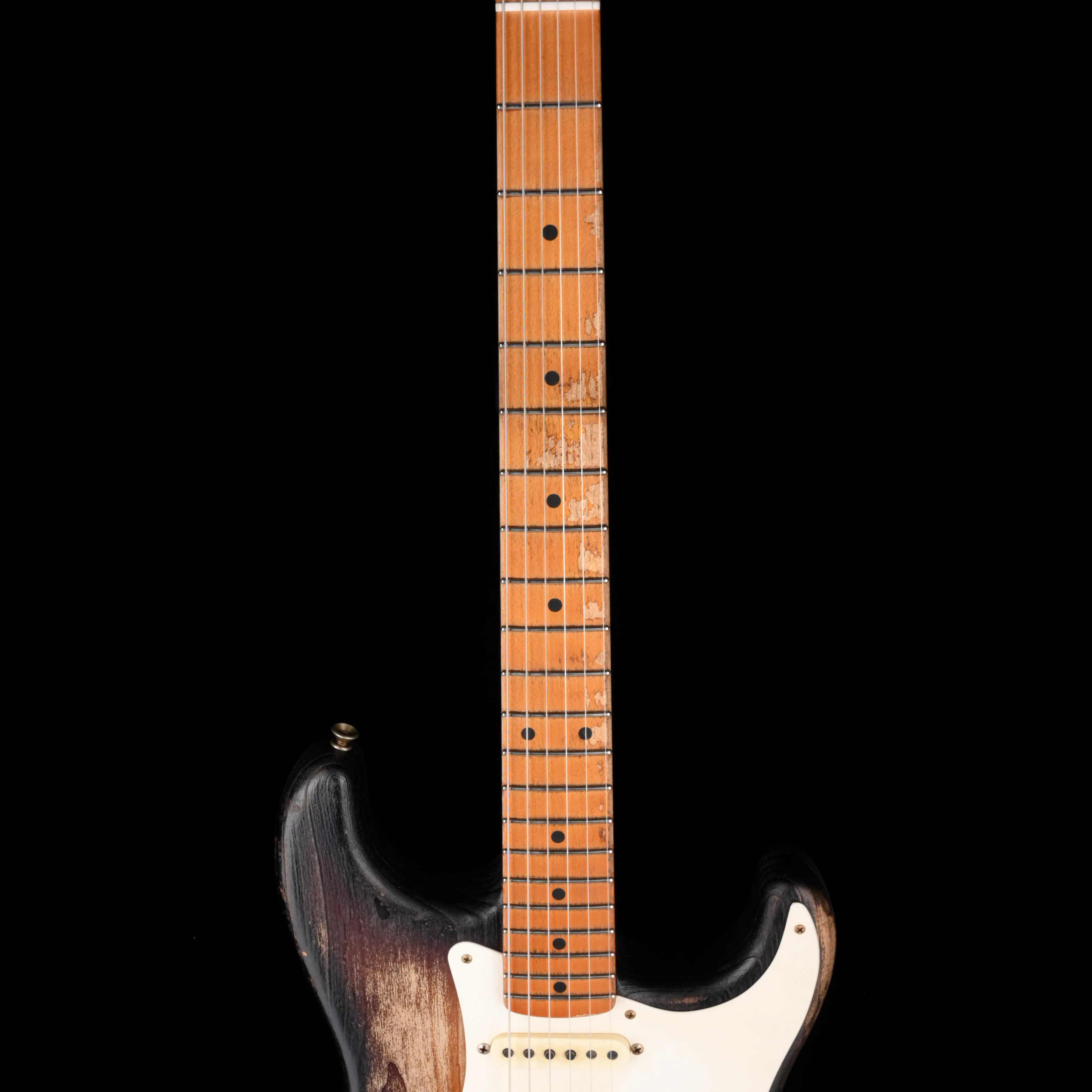 Fender Custom Shop Masterbuilt Paul Waller 1957 Stratocaster Heavy Weathered 2-Tone Sunburst With Case - Image 7
