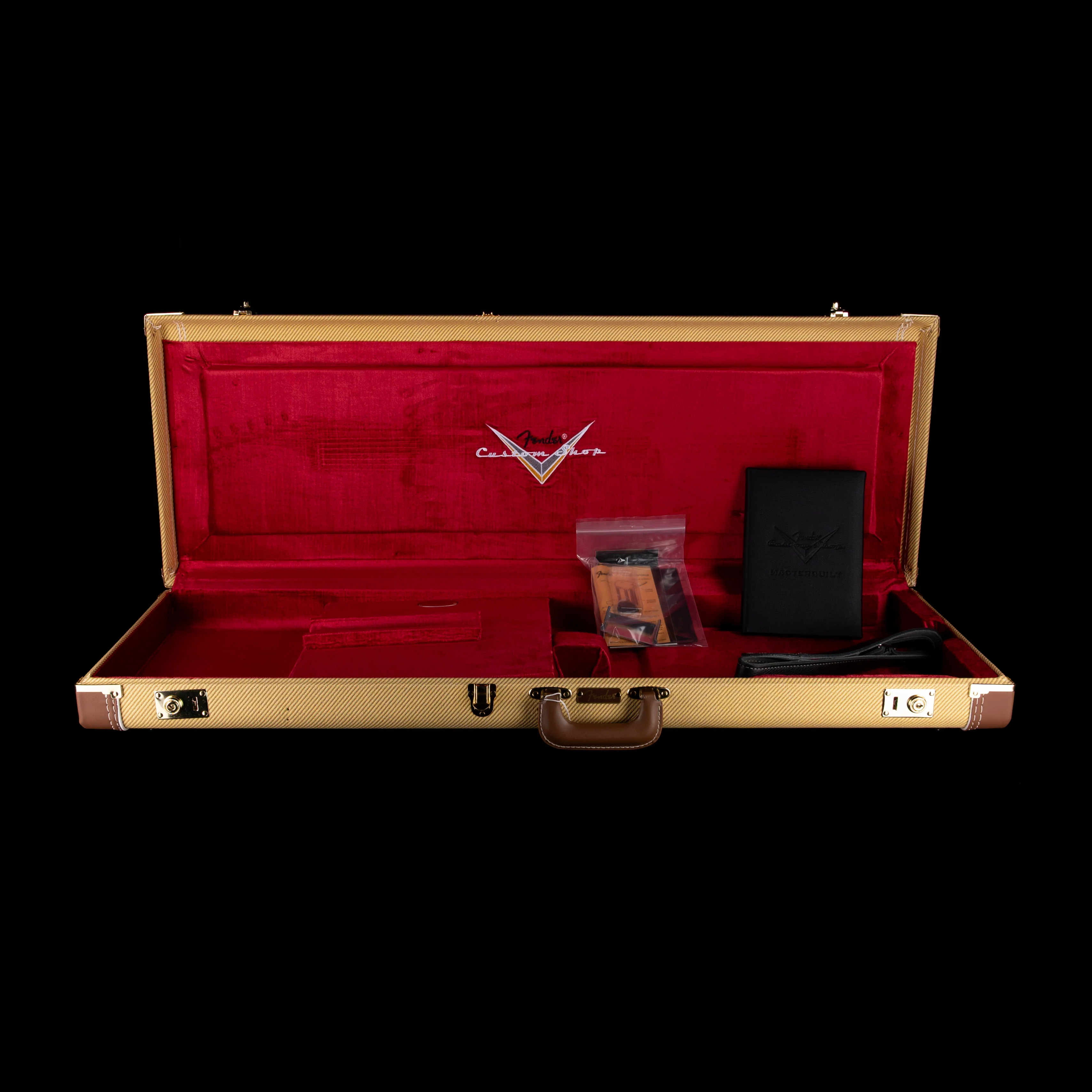Fender Custom Shop Masterbuilt Paul Waller 1957 Stratocaster Heavy Weathered Fiesta Red With Case - Image 15