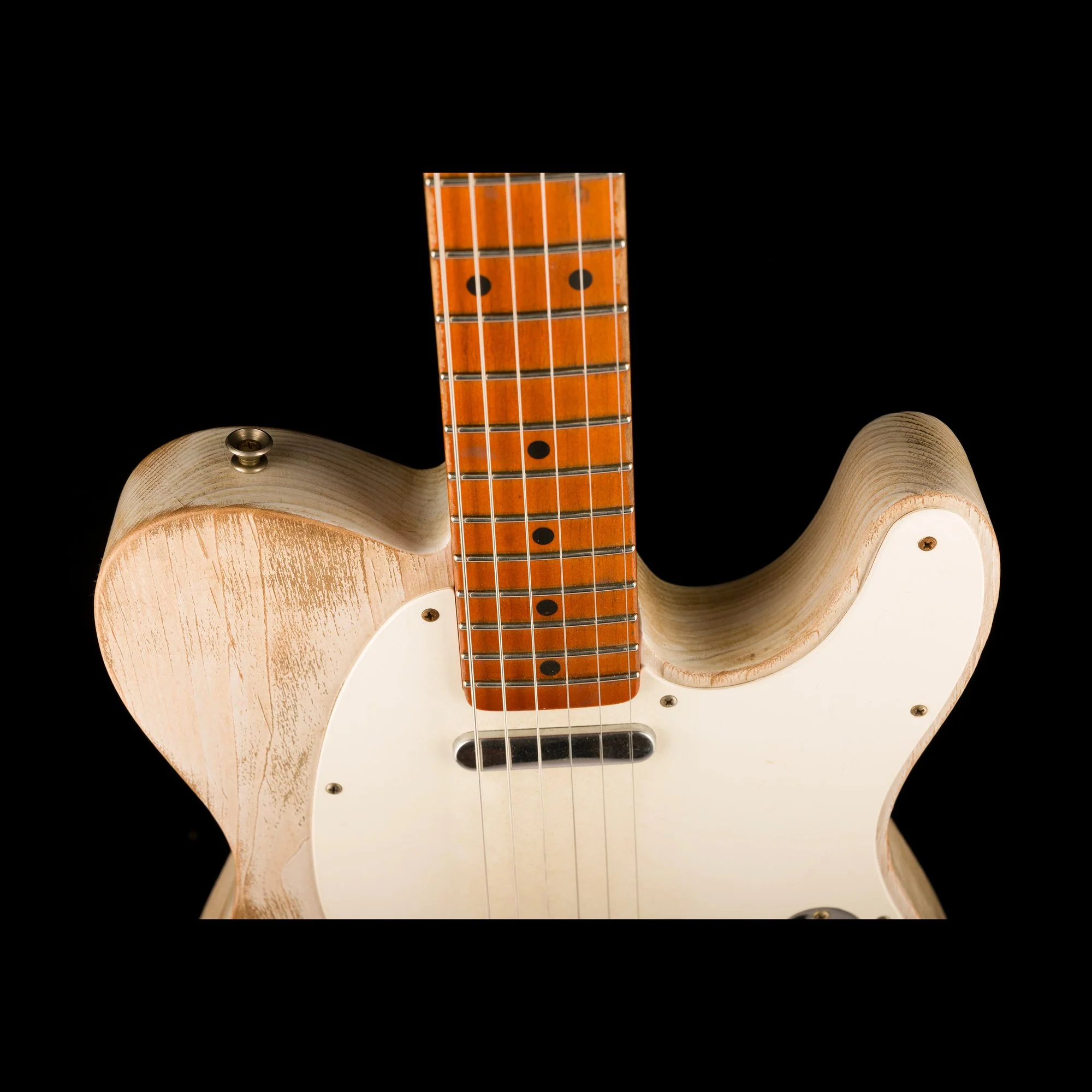 Fender Custom Shop Masterbuilt Paul Waller 1957 Telecaster Heavy Weathered White Blonde - Image 3