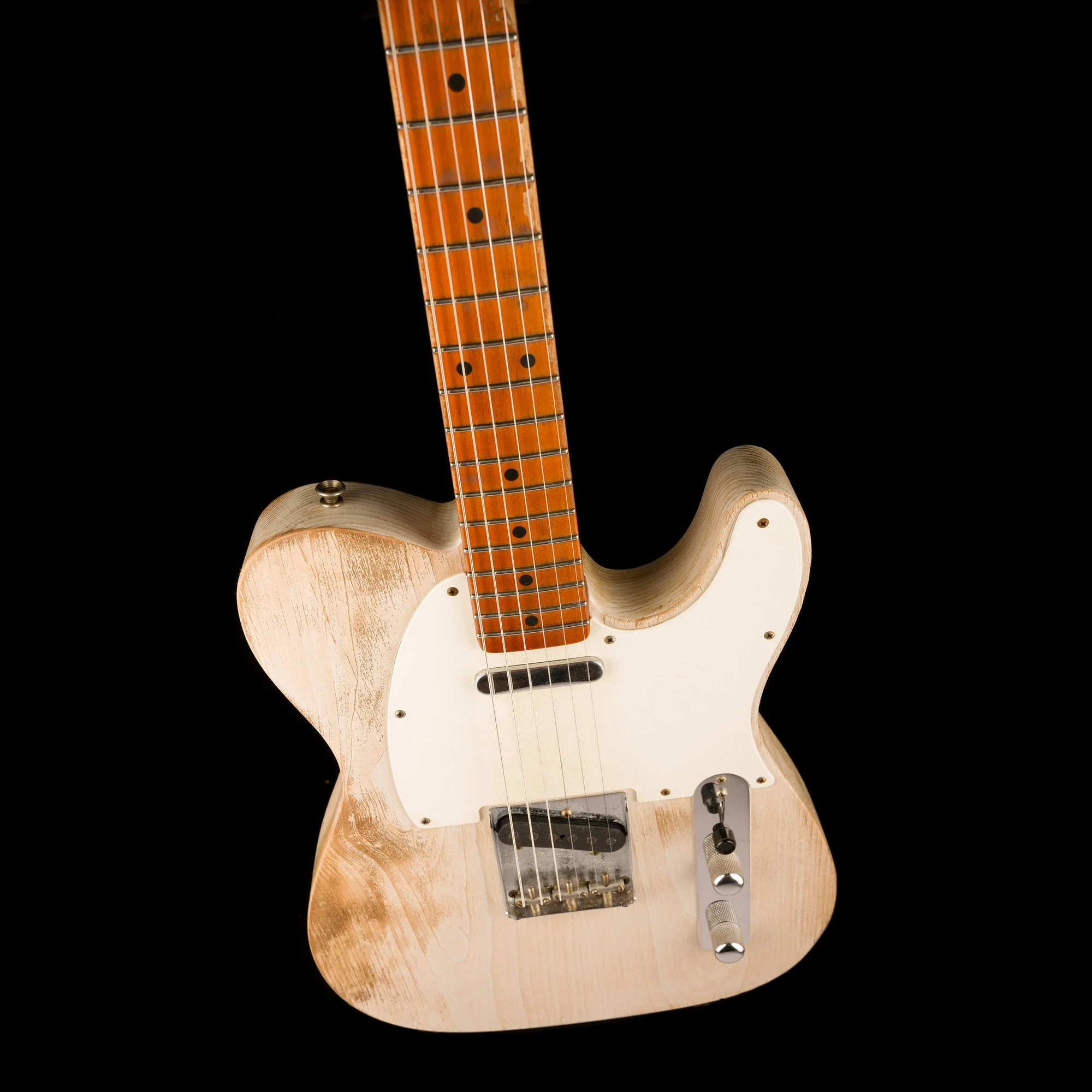 Fender Custom Shop Masterbuilt Paul Waller 1957 Telecaster Heavy Weathered White Blonde - Image 4