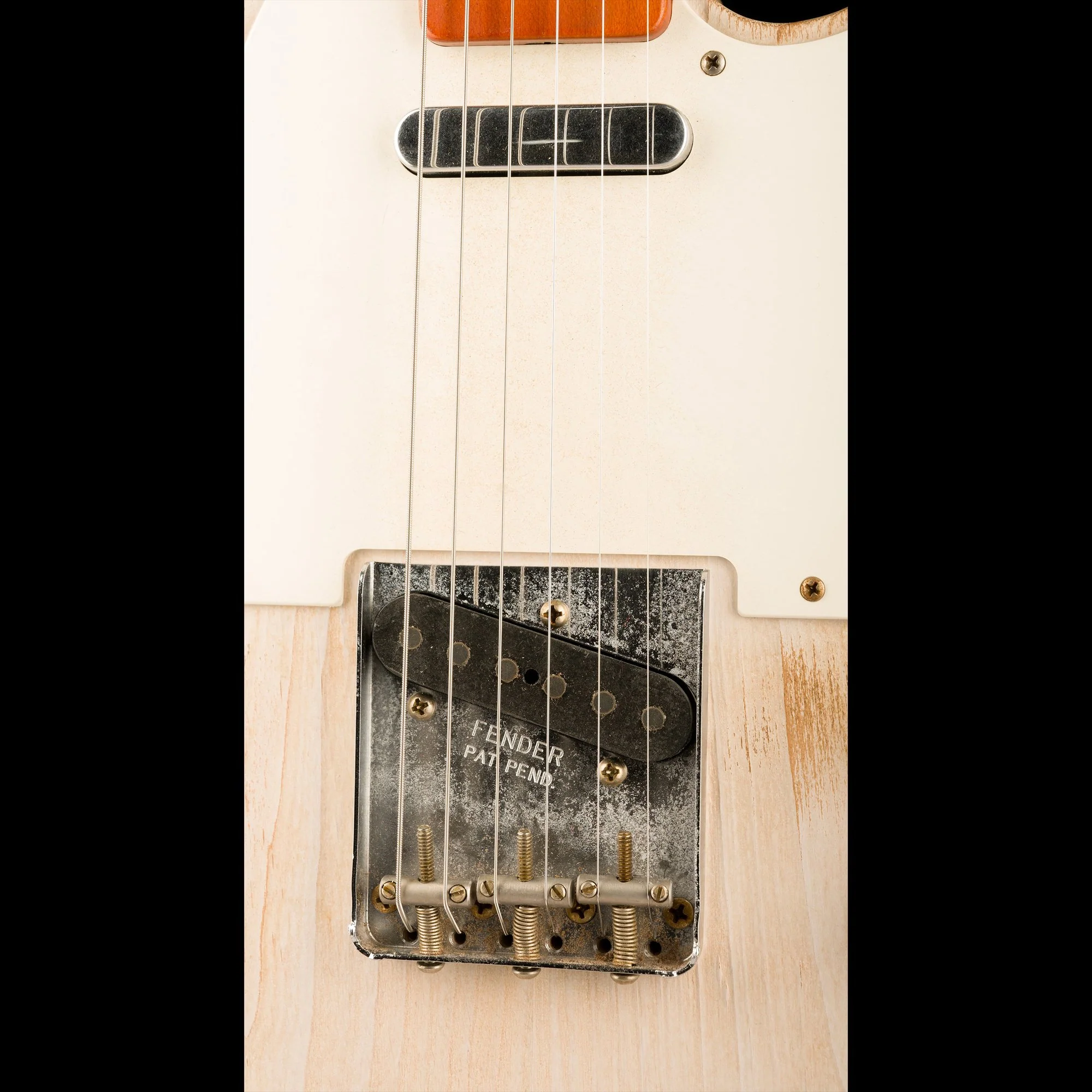 Fender Custom Shop Masterbuilt Paul Waller 1957 Telecaster Heavy Weathered White Blonde - Image 7