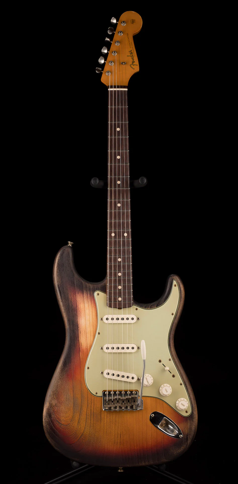 Fender Custom Shop Masterbuilt Paul Waller 1961 Stratocaster Heavy Weathered 3-Tone Sunburst - Image 2