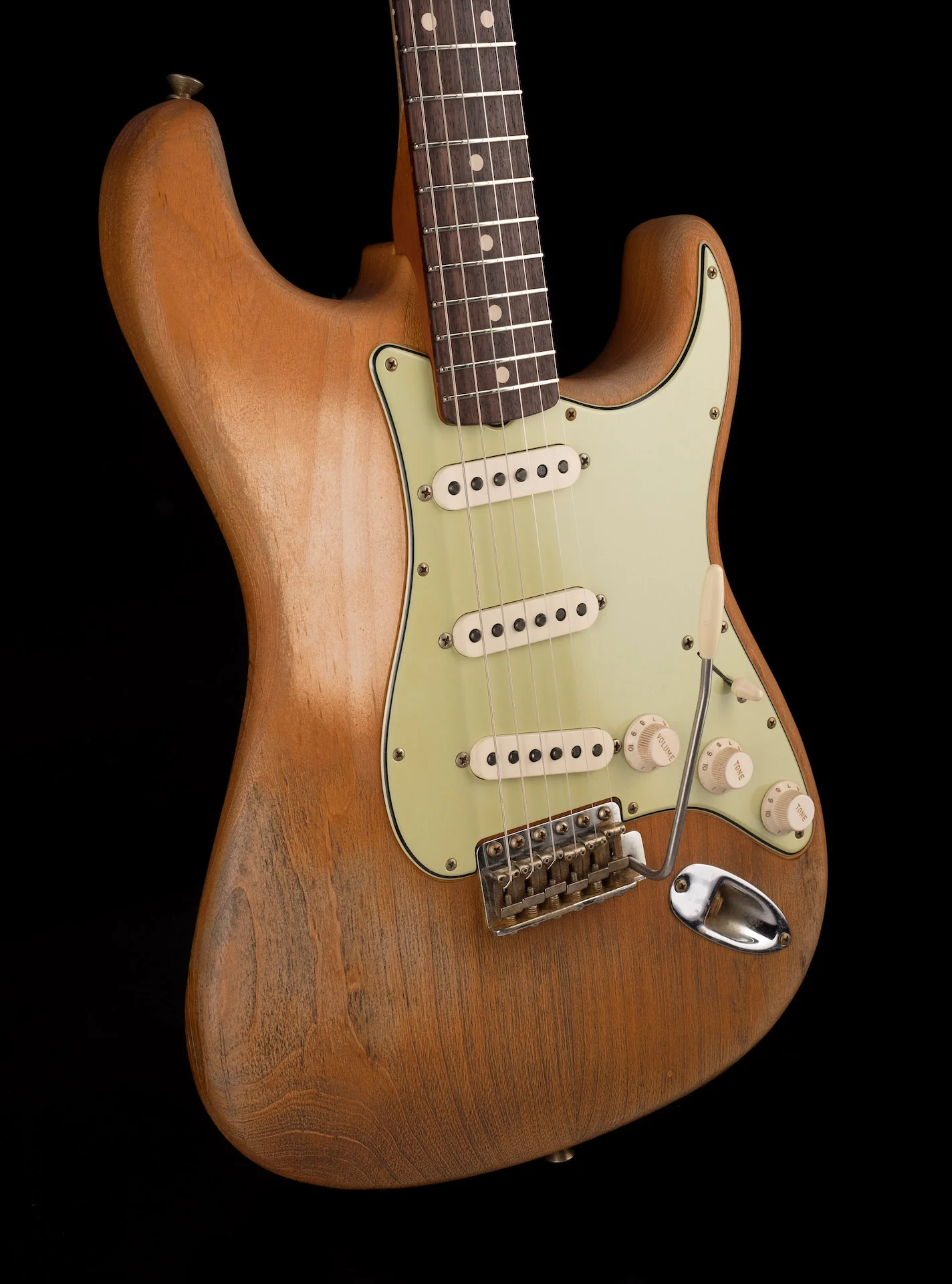 Fender Custom Shop Masterbuilt Paul Waller 1961 Stratocaster Heavy Weathered Natural - Image 10