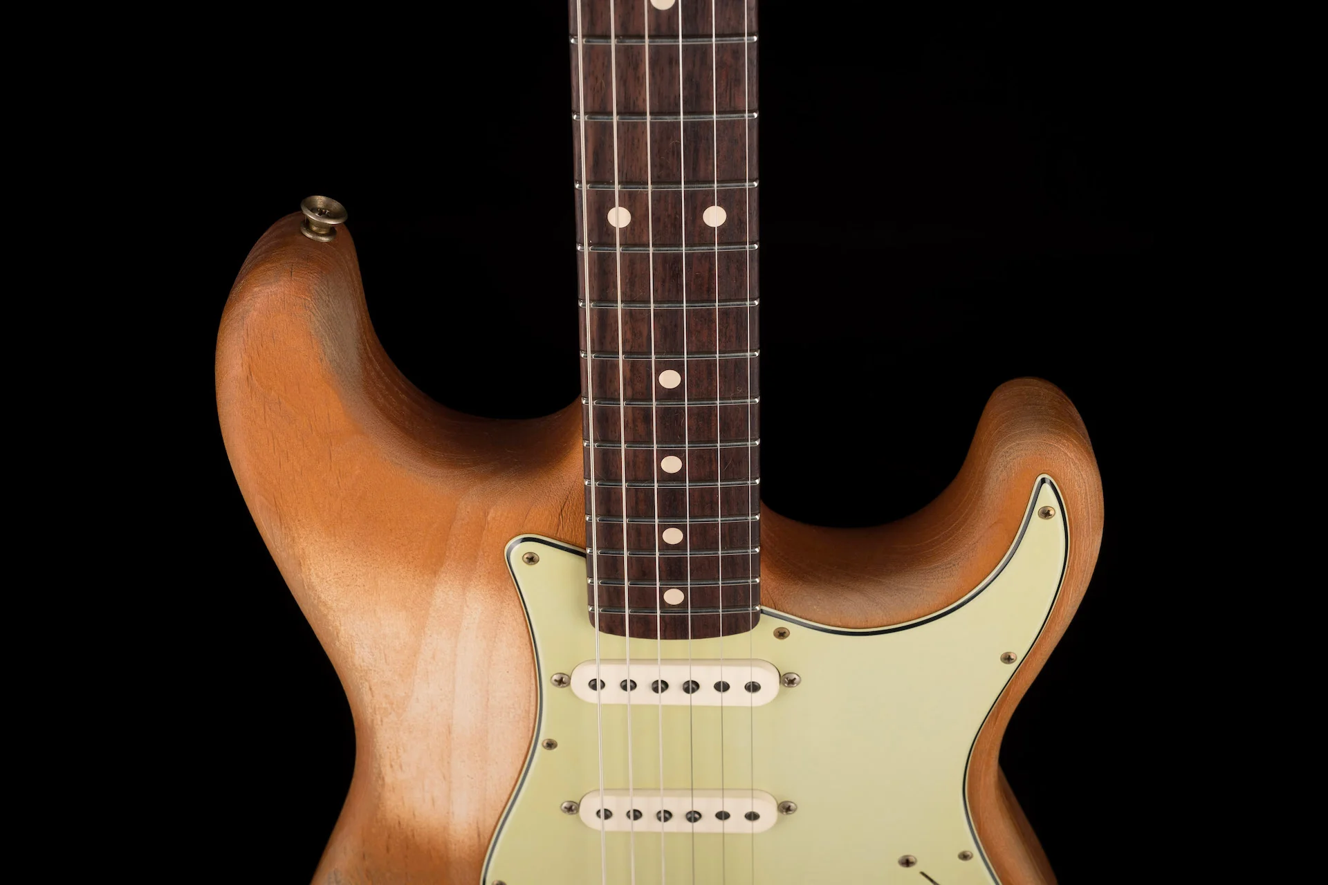Fender Custom Shop Masterbuilt Paul Waller 1961 Stratocaster Heavy Weathered Natural - Image 3