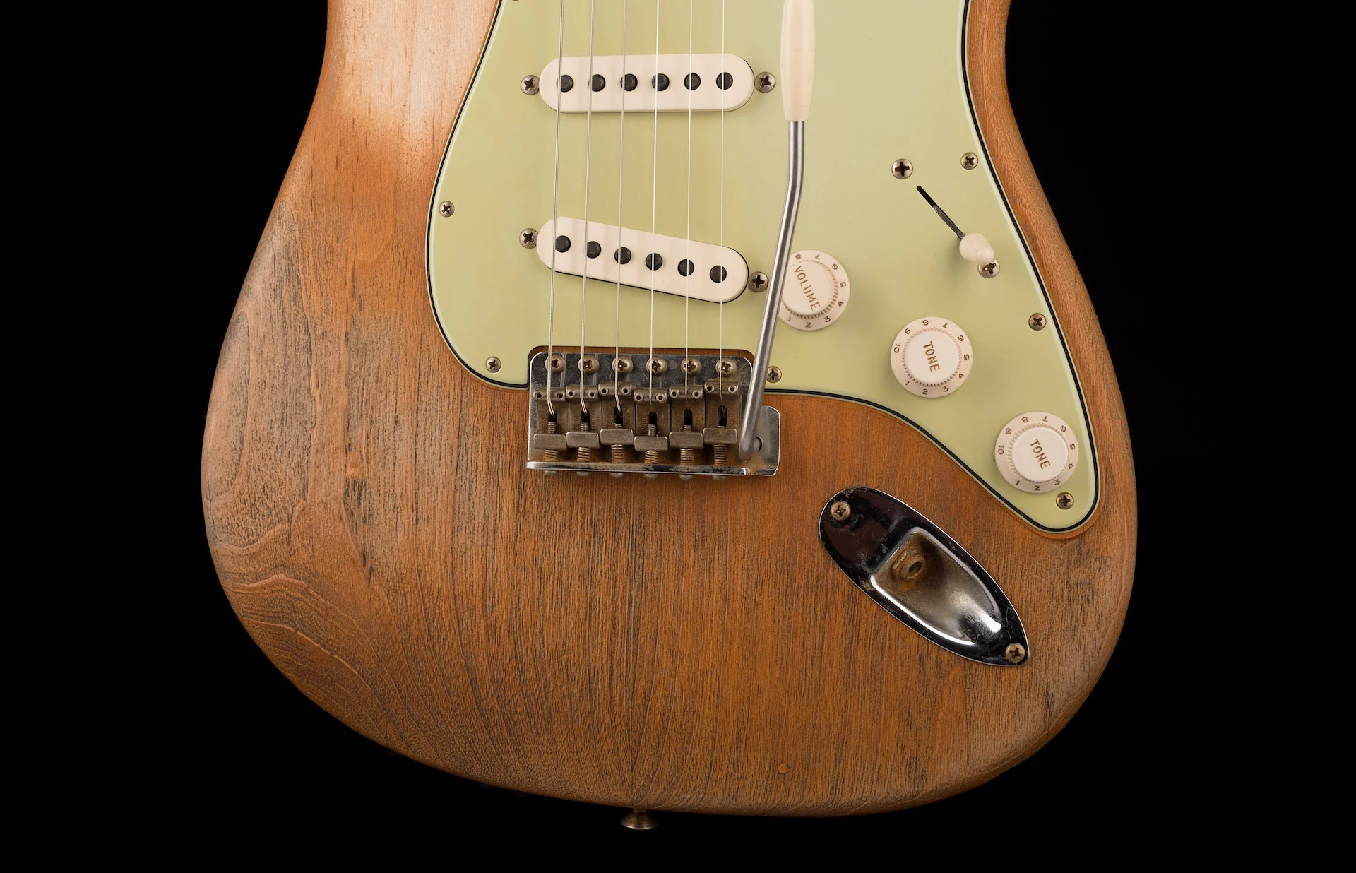 Fender Custom Shop Masterbuilt Paul Waller 1961 Stratocaster Heavy Weathered Natural - Image 5