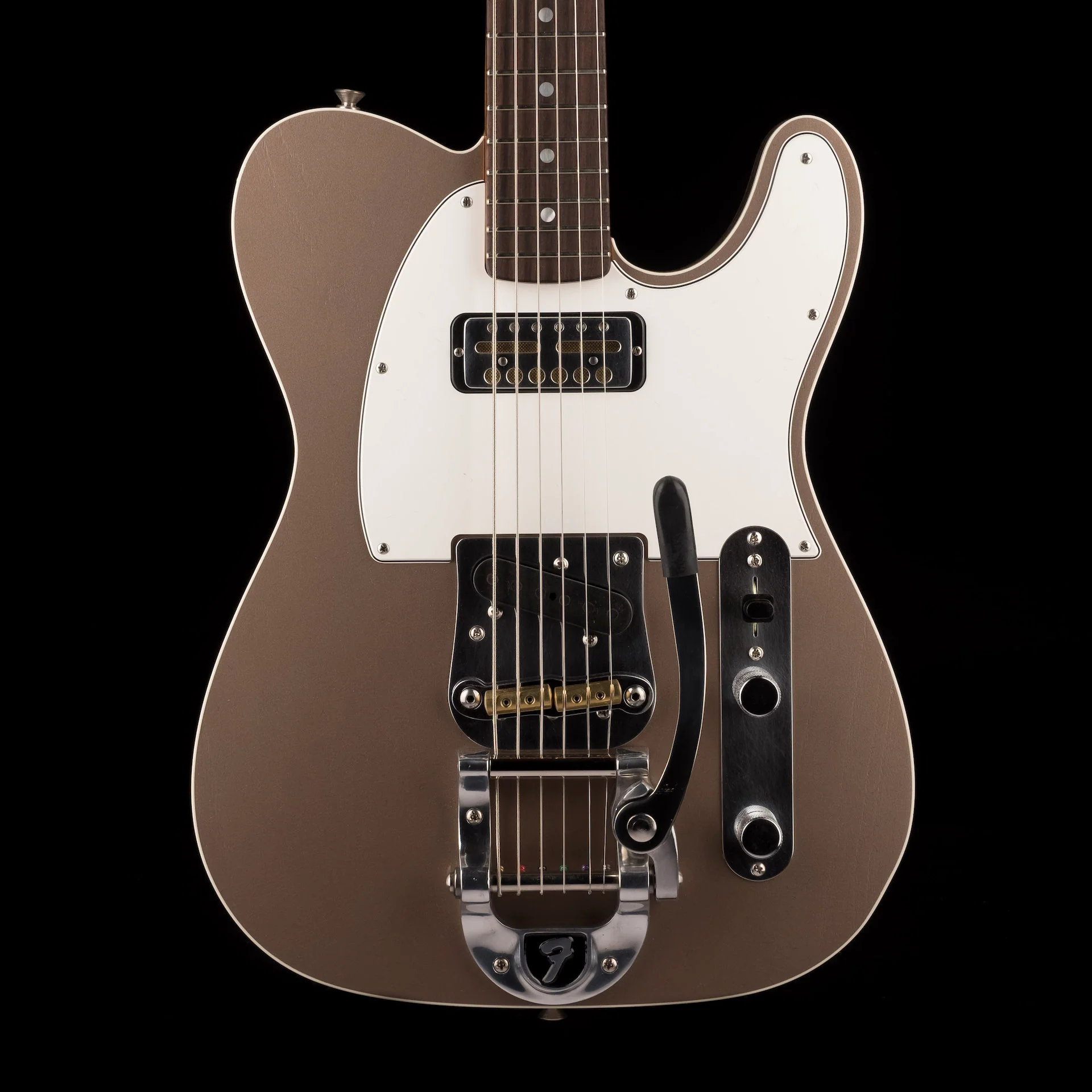 Fender Custom Shop Masterbuilt Paul Waller Baritone Telecaster Custom Deluxe Closet Classic Shoreline Gold