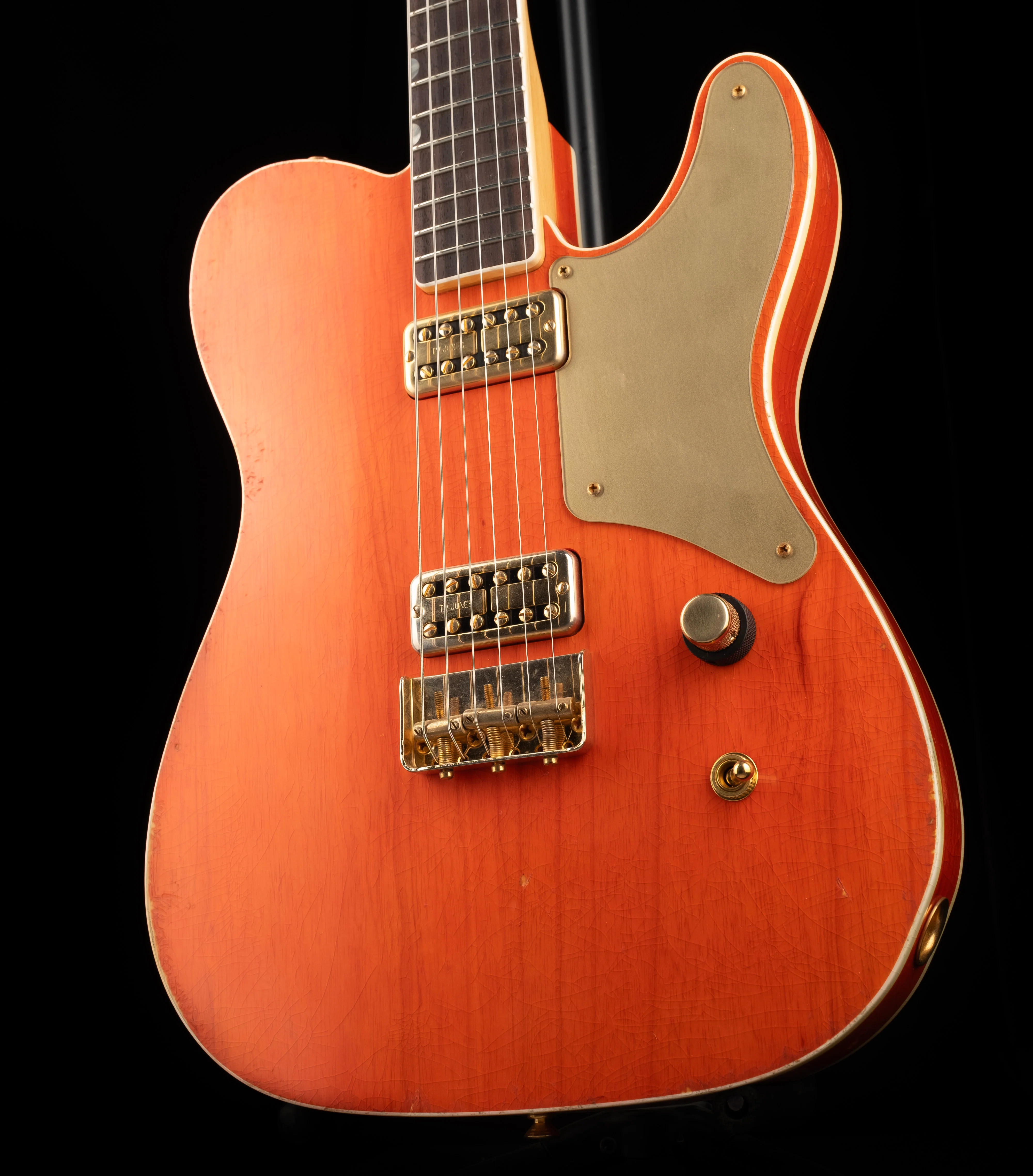Fender Custom Shop Masterbuilt Paul Waller Cabronita Telecaster Journeyman Relic Transparent Gretsch Orange - Image 3