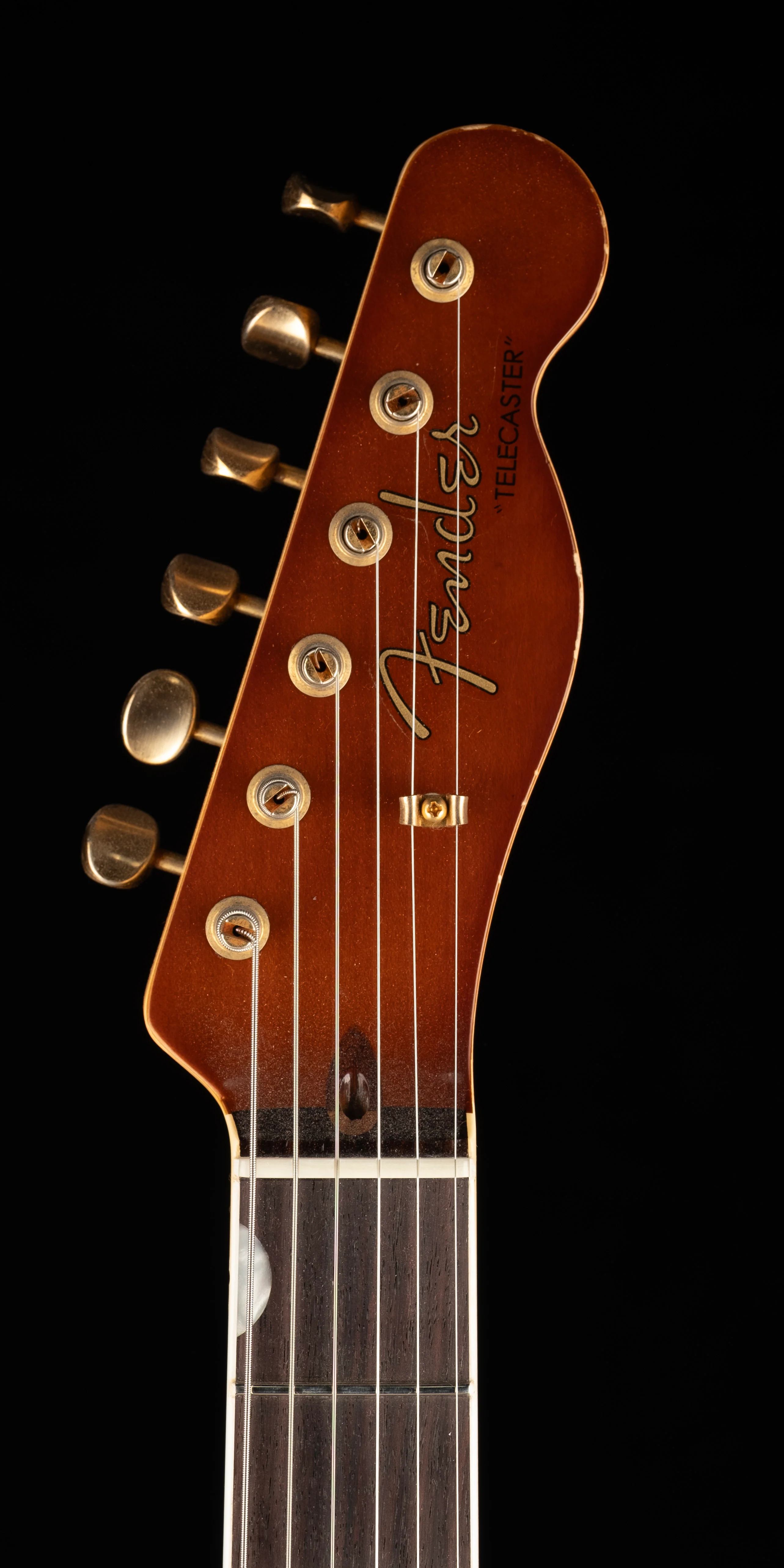 Fender Custom Shop Masterbuilt Paul Waller Cabronita Telecaster Journeyman Relic Transparent Gretsch Orange - Image 4
