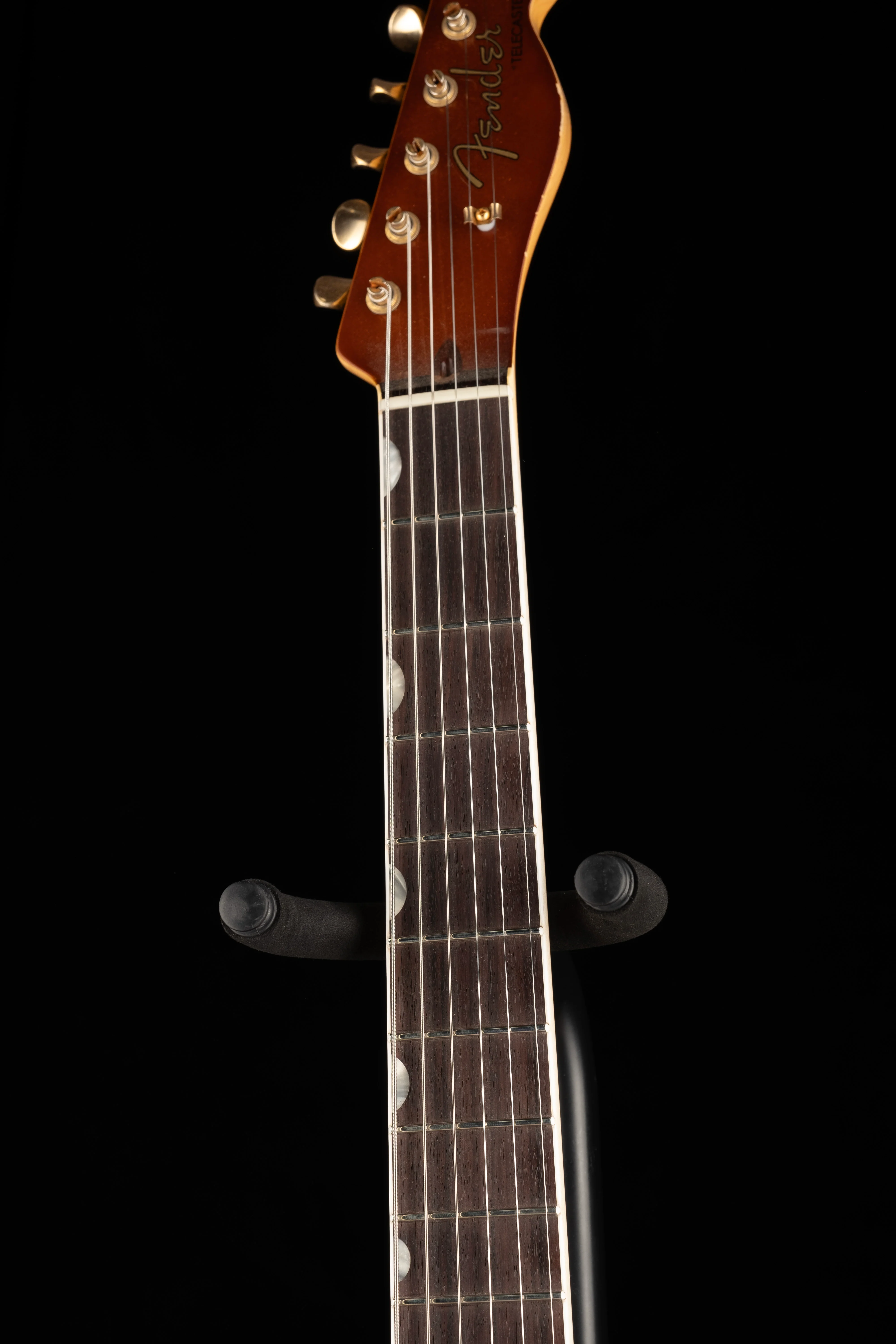 Fender Custom Shop Masterbuilt Paul Waller Cabronita Telecaster Journeyman Relic Transparent Gretsch Orange - Image 5