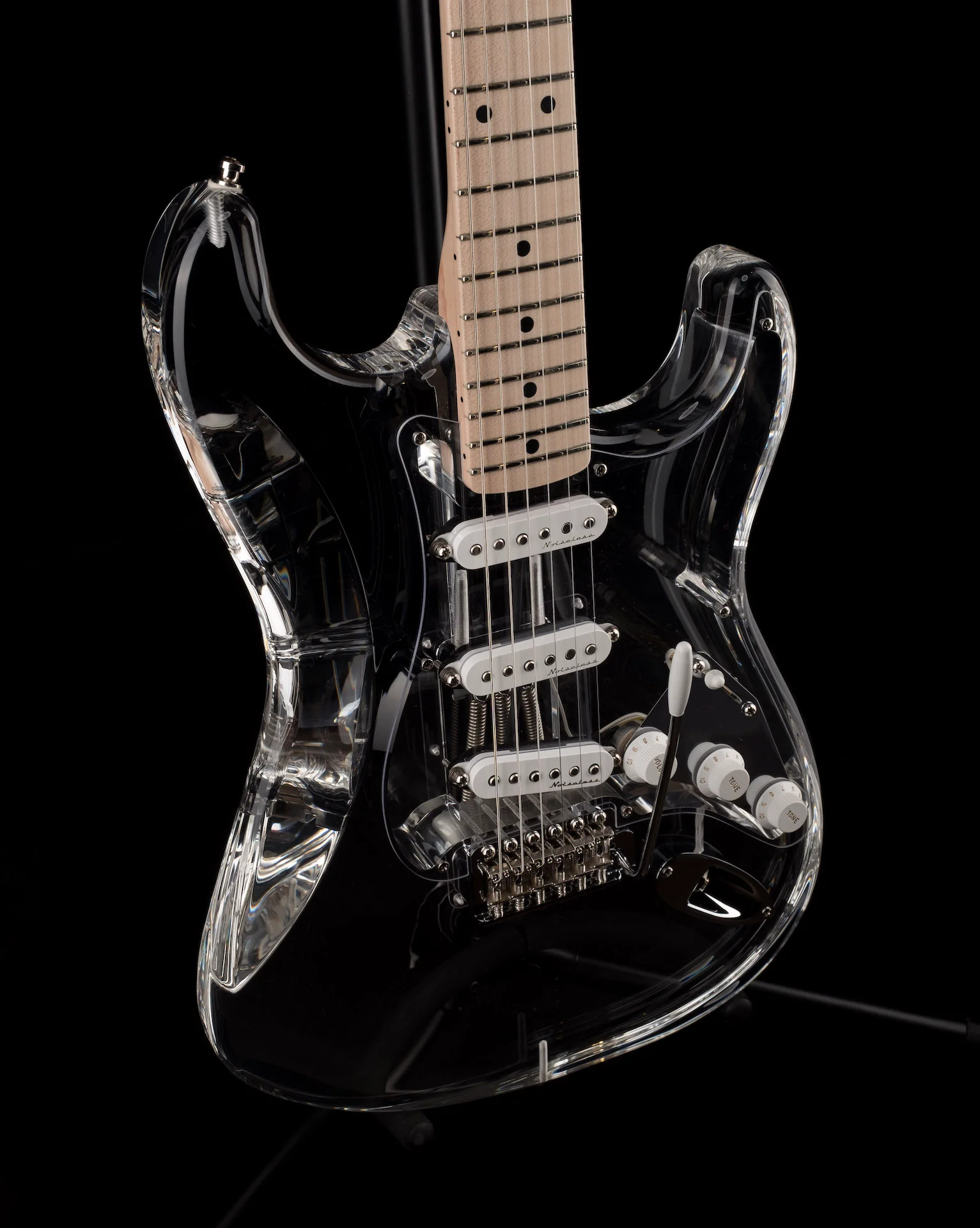 Fender Custom Shop Masterbuilt Scott Buehl Acrylic Stratocaster Clear - Image 11