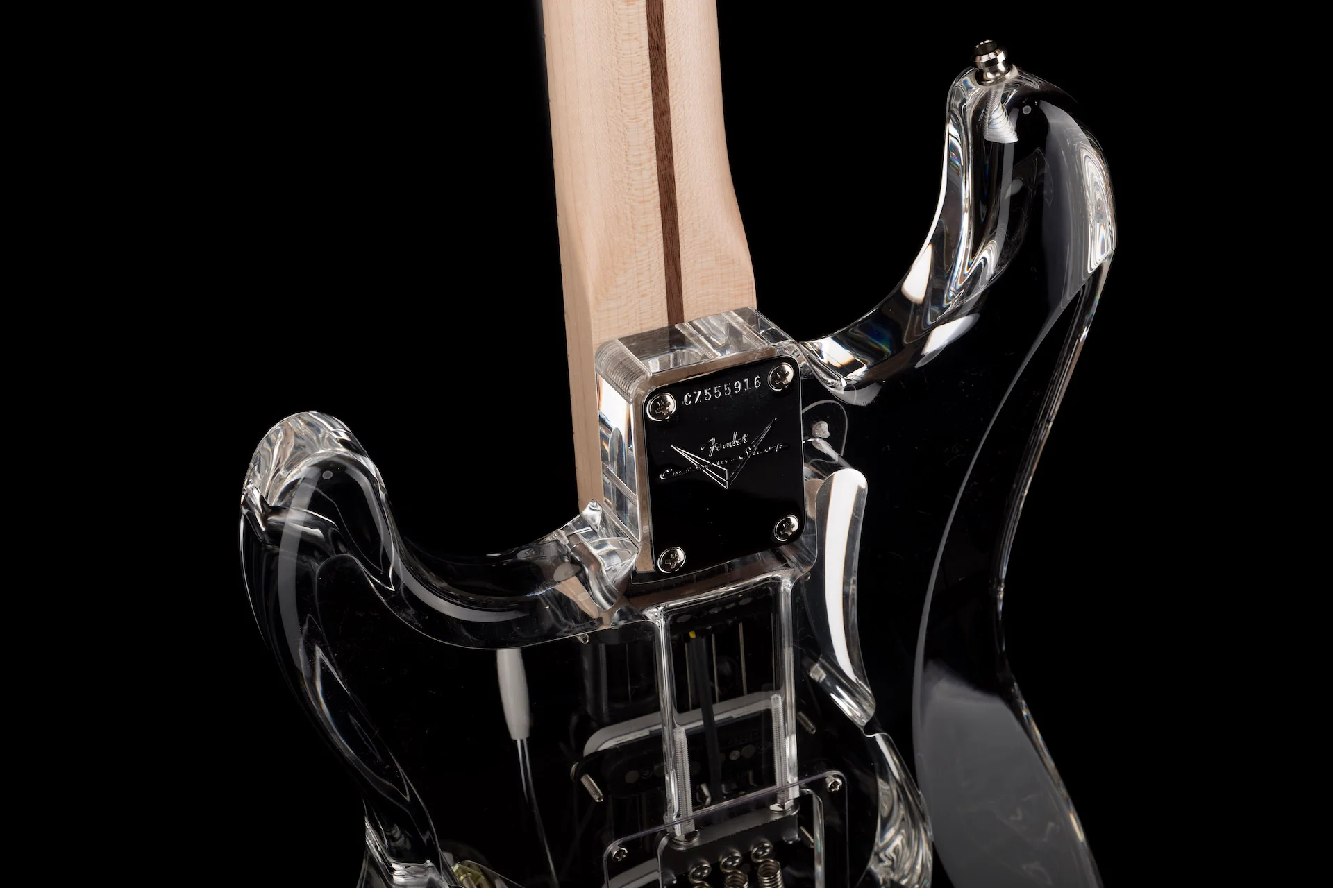 Fender Custom Shop Masterbuilt Scott Buehl Acrylic Stratocaster Clear - Image 17