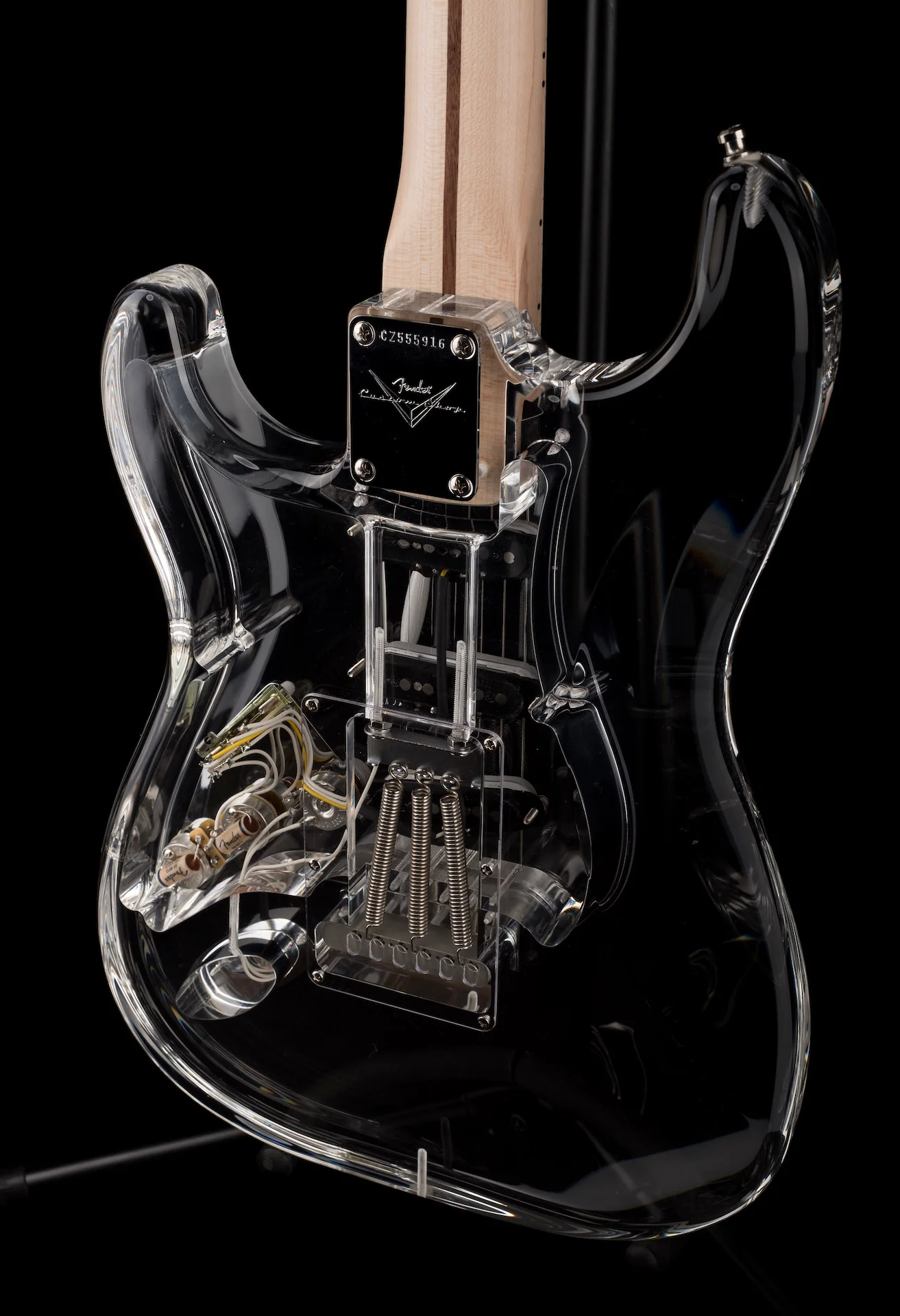 Fender Custom Shop Masterbuilt Scott Buehl Acrylic Stratocaster Clear - Image 19