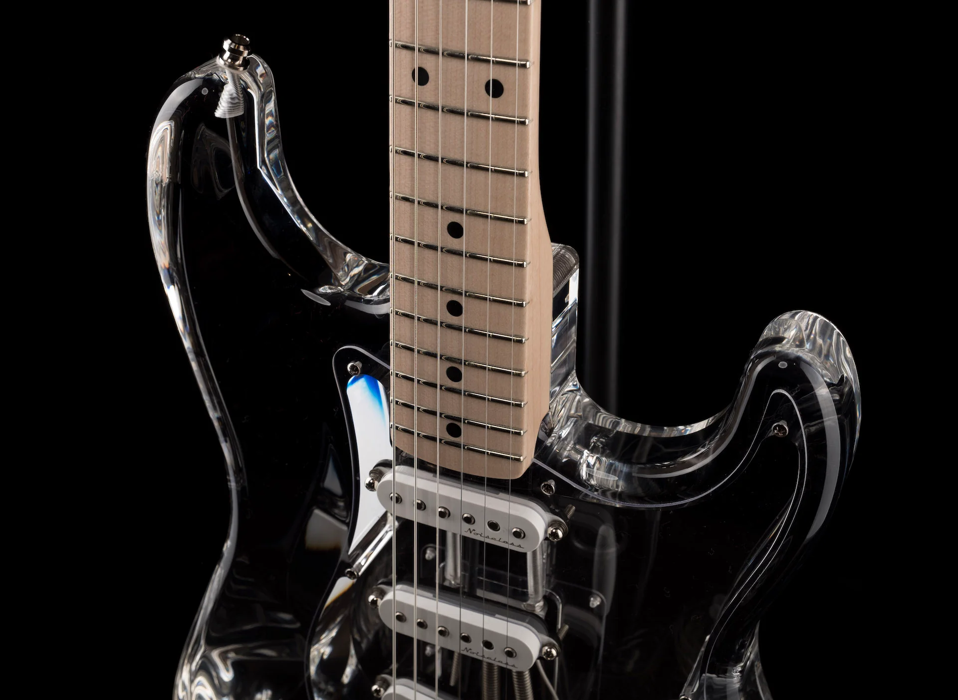 Fender Custom Shop Masterbuilt Scott Buehl Acrylic Stratocaster Clear - Image 3