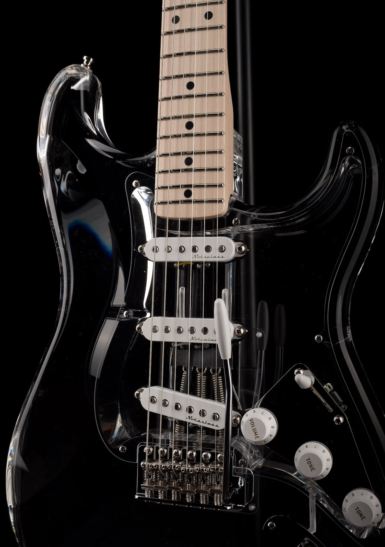 Fender Custom Shop Masterbuilt Scott Buehl Acrylic Stratocaster Clear - Image 5