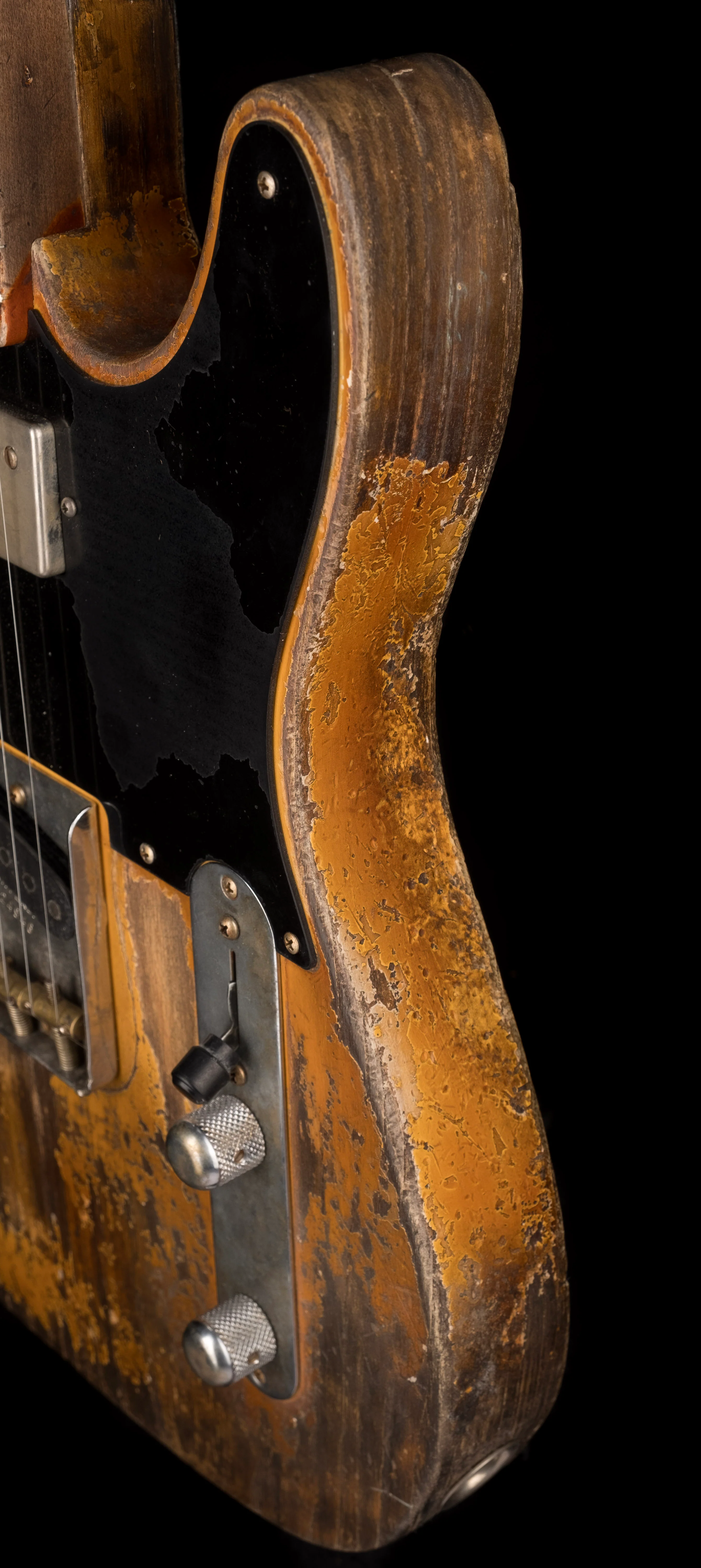 Fender Custom Shop Masterbuilt Vincent Van Trigt 1952 Telecaster HS Extreme Heavy Relic Nocaster Blonde With Case - Image 12