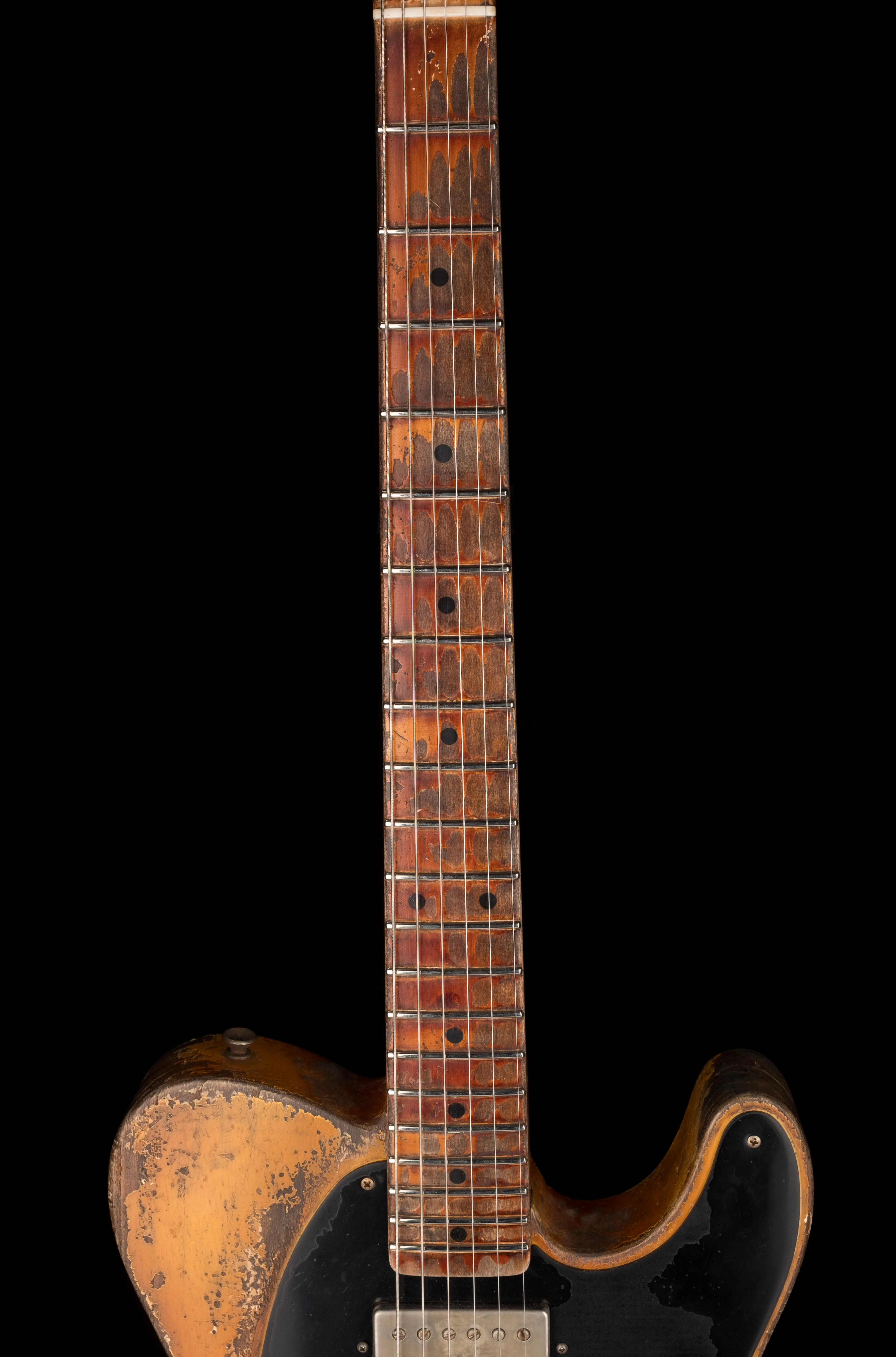 Fender Custom Shop Masterbuilt Vincent Van Trigt 1952 Telecaster HS Extreme Heavy Relic Nocaster Blonde With Case - Image 14