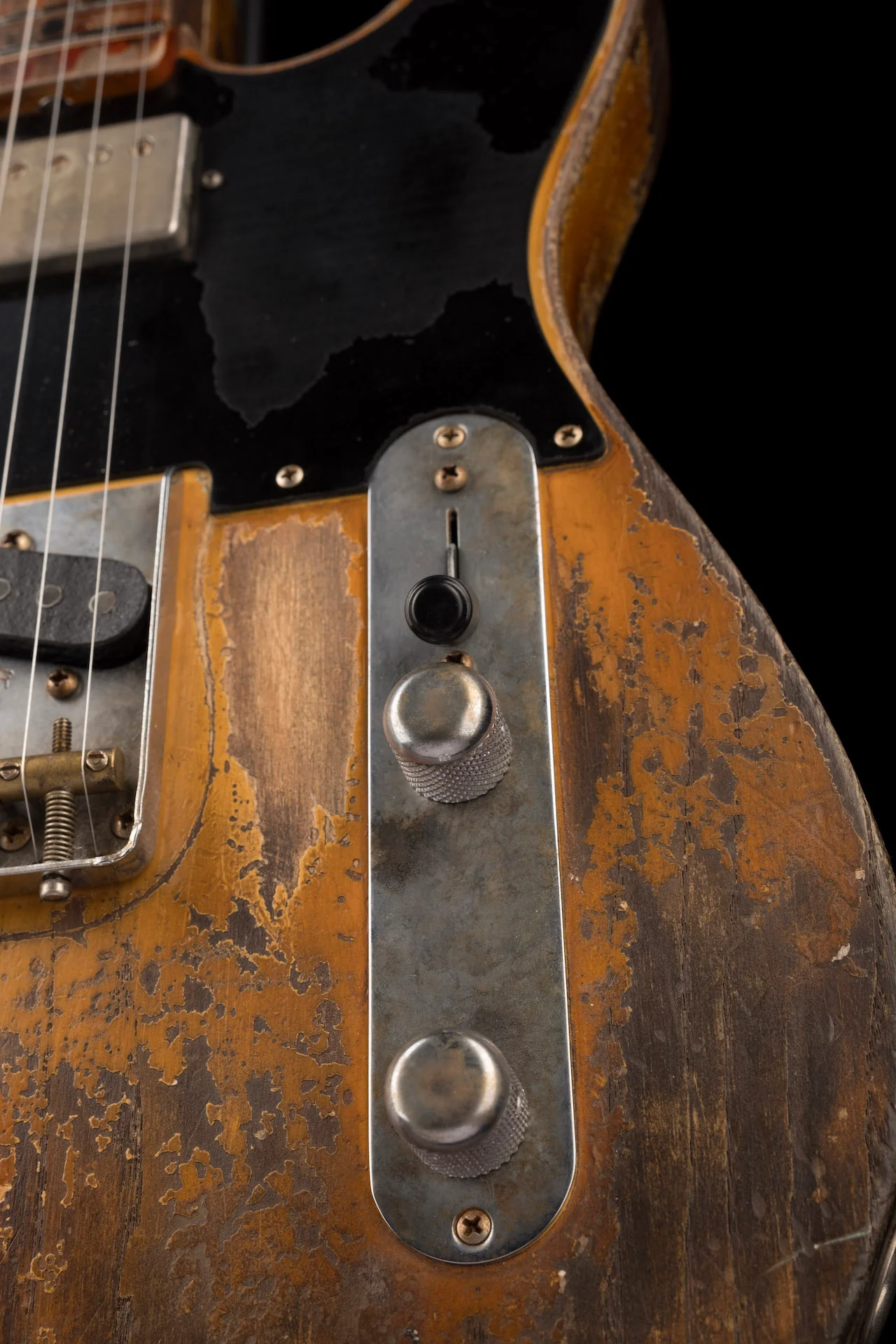 Fender Custom Shop Masterbuilt Vincent Van Trigt 1952 Telecaster HS Extreme Heavy Relic Nocaster Blonde With Case - Image 8