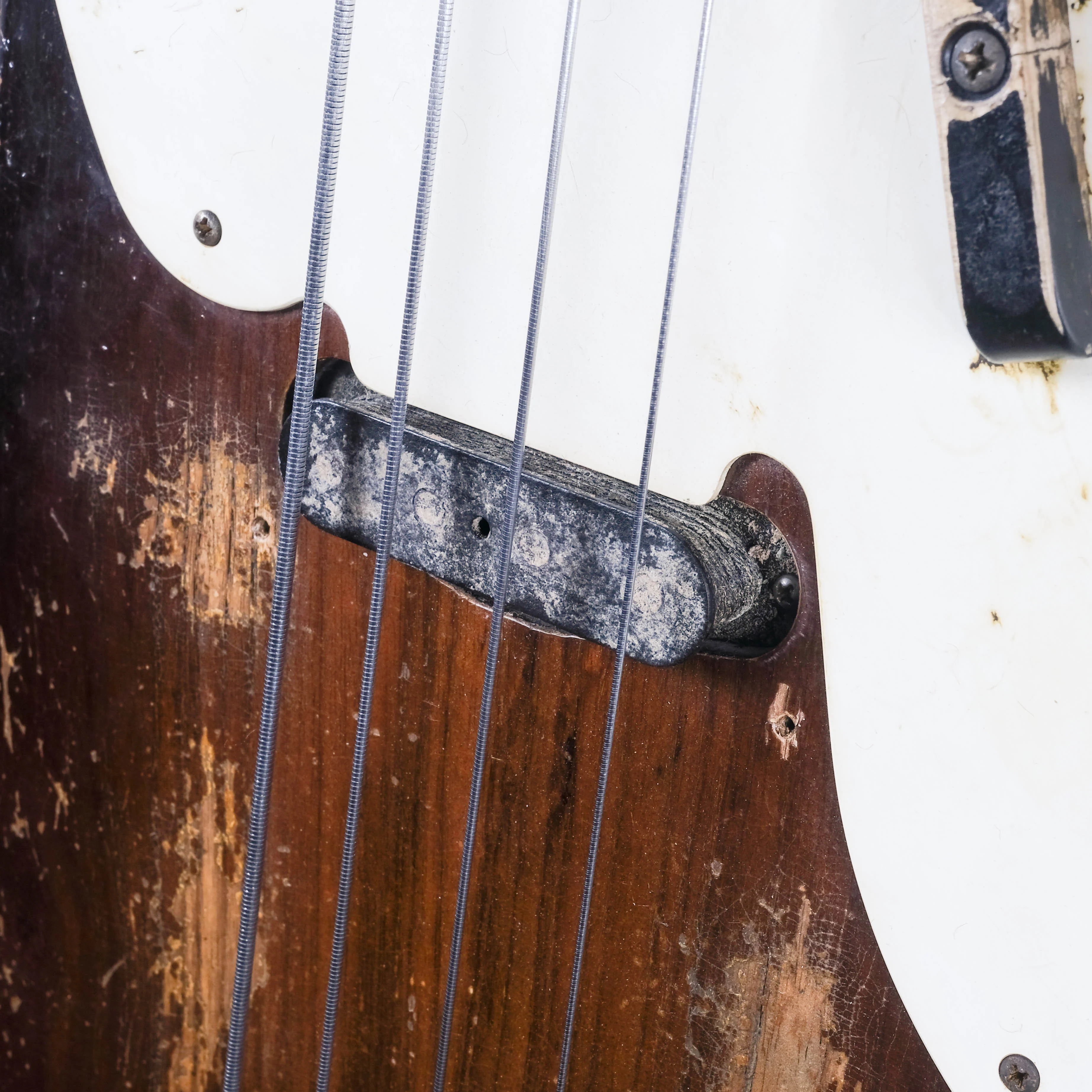 Fender Custom Shop Masterbuilt Vincent Van Trigt 1955 Precision Bass Heavy Relic 2-Tone Sunburst - Image 7
