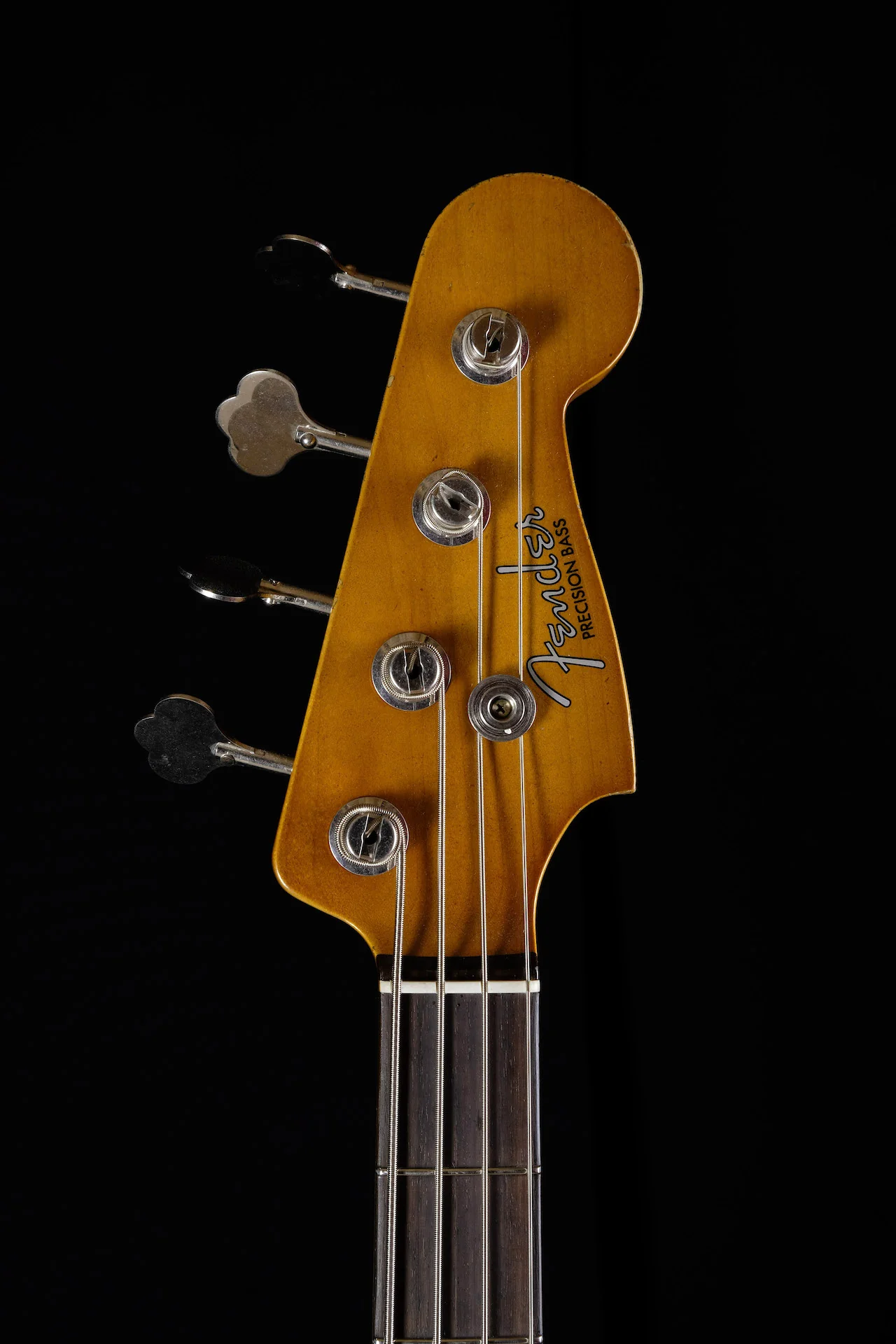 Fender Custom Shop Masterbuilt Vincent Van Trigt 1963 Precision Bass Heavy Relic Aged Olympic White With Case - Image 14