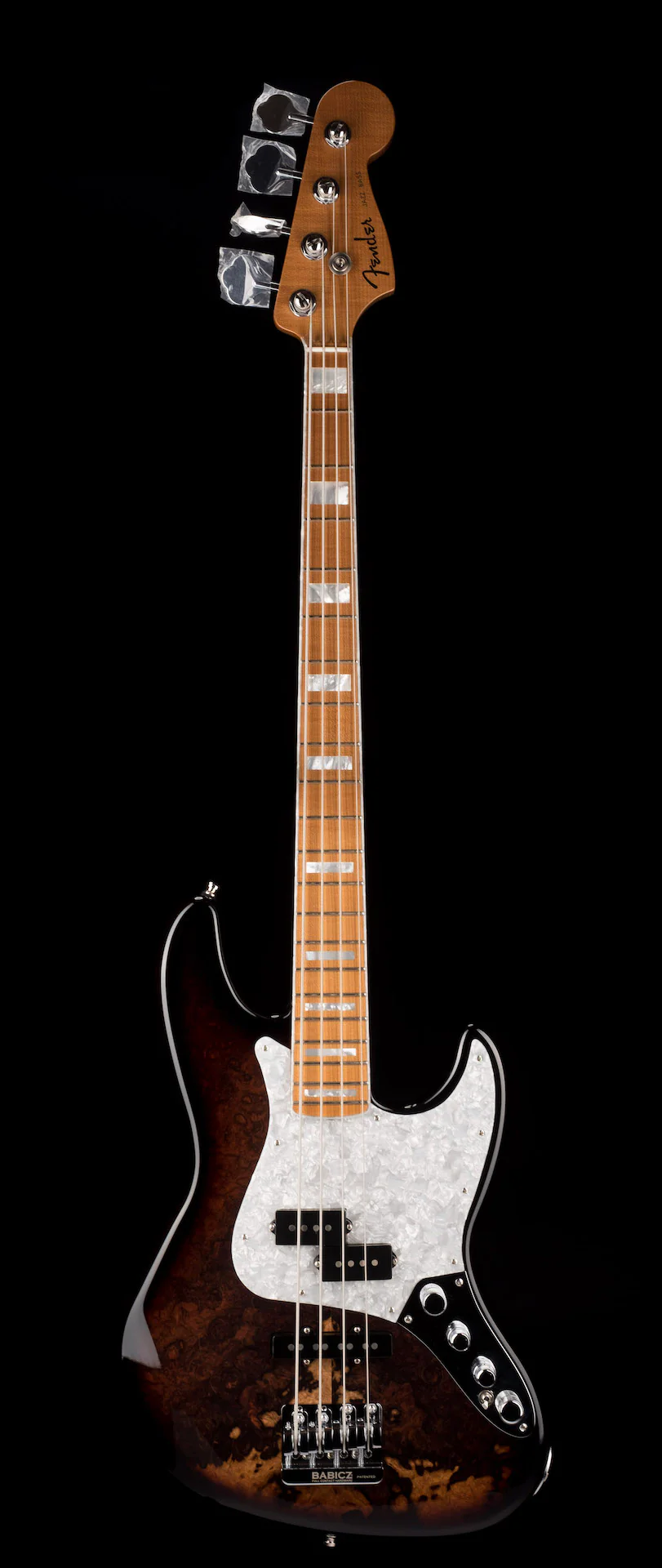 Fender Custom Shop Masterbuilt Vincent Van Trigt Custom Classic Jazz Bass NOS Rosewood Burl - Image 2