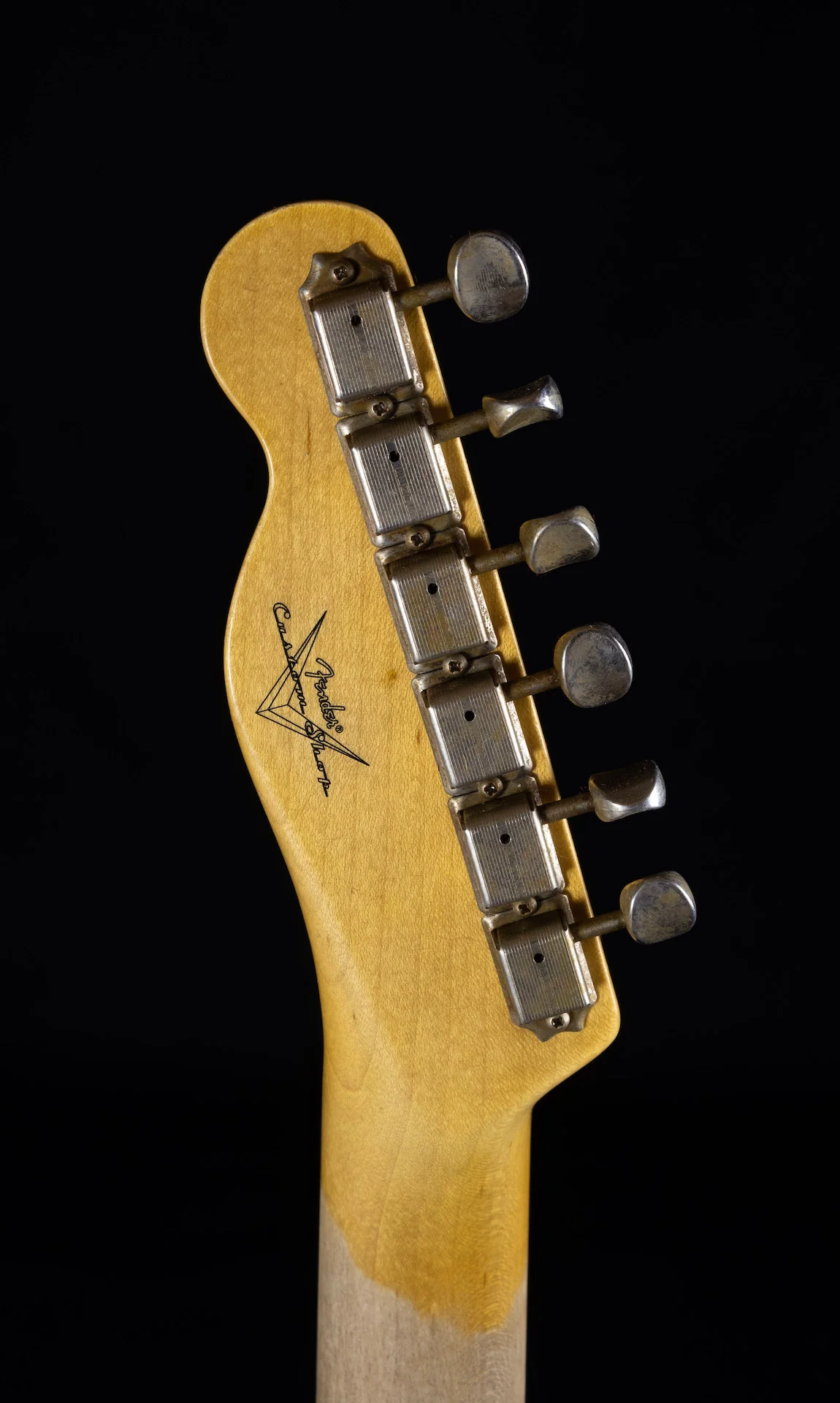 Fender Custom Shop Postmodern Journeyman Relic Tele 2 Tone Olympic White Charcoal Frost Metallic - Image 16