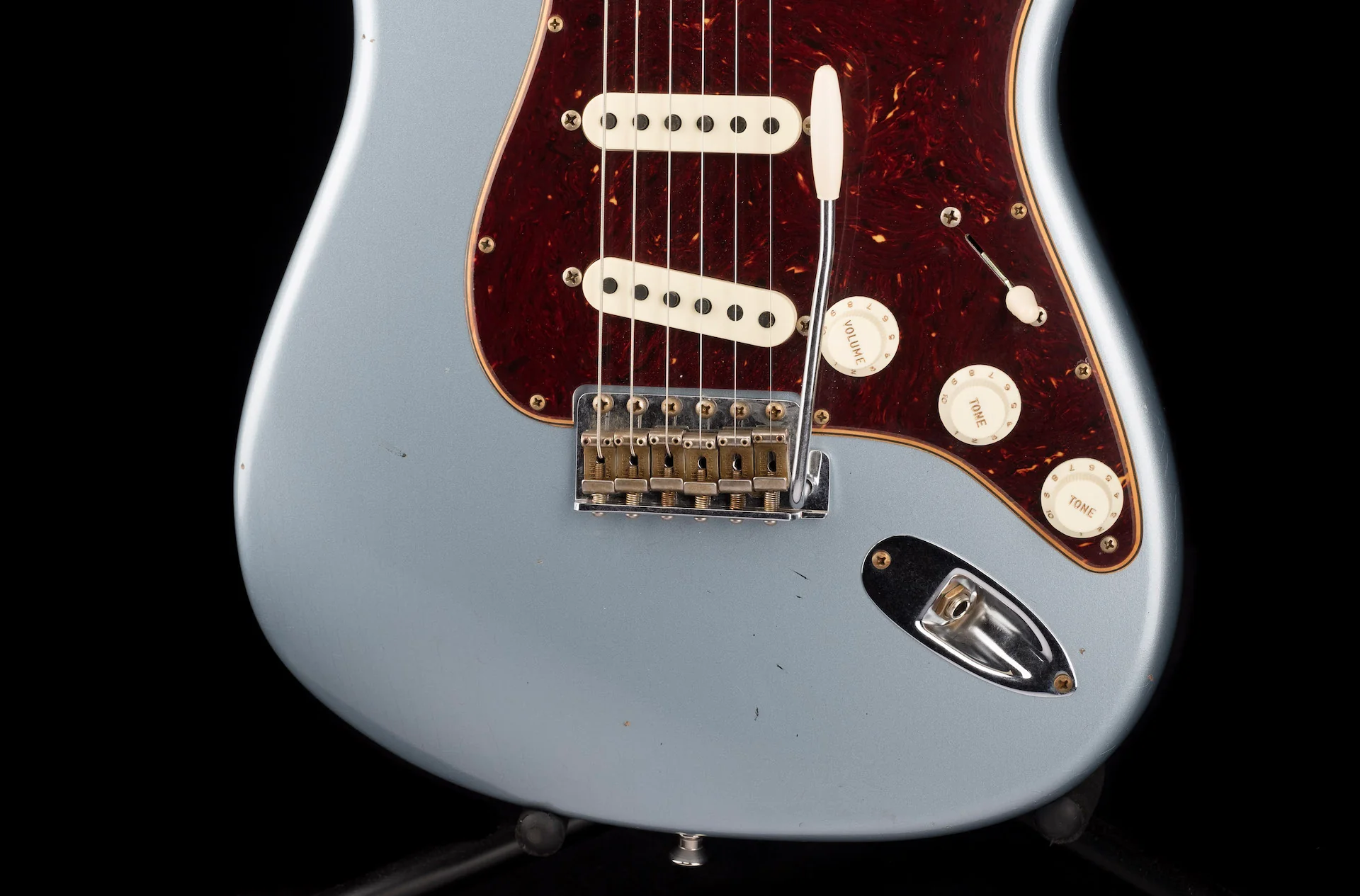 Fender Custom Shop Postmodern Stratocaster Journeyman Relic Faded Aged Blue Ice Metallic - Image 5