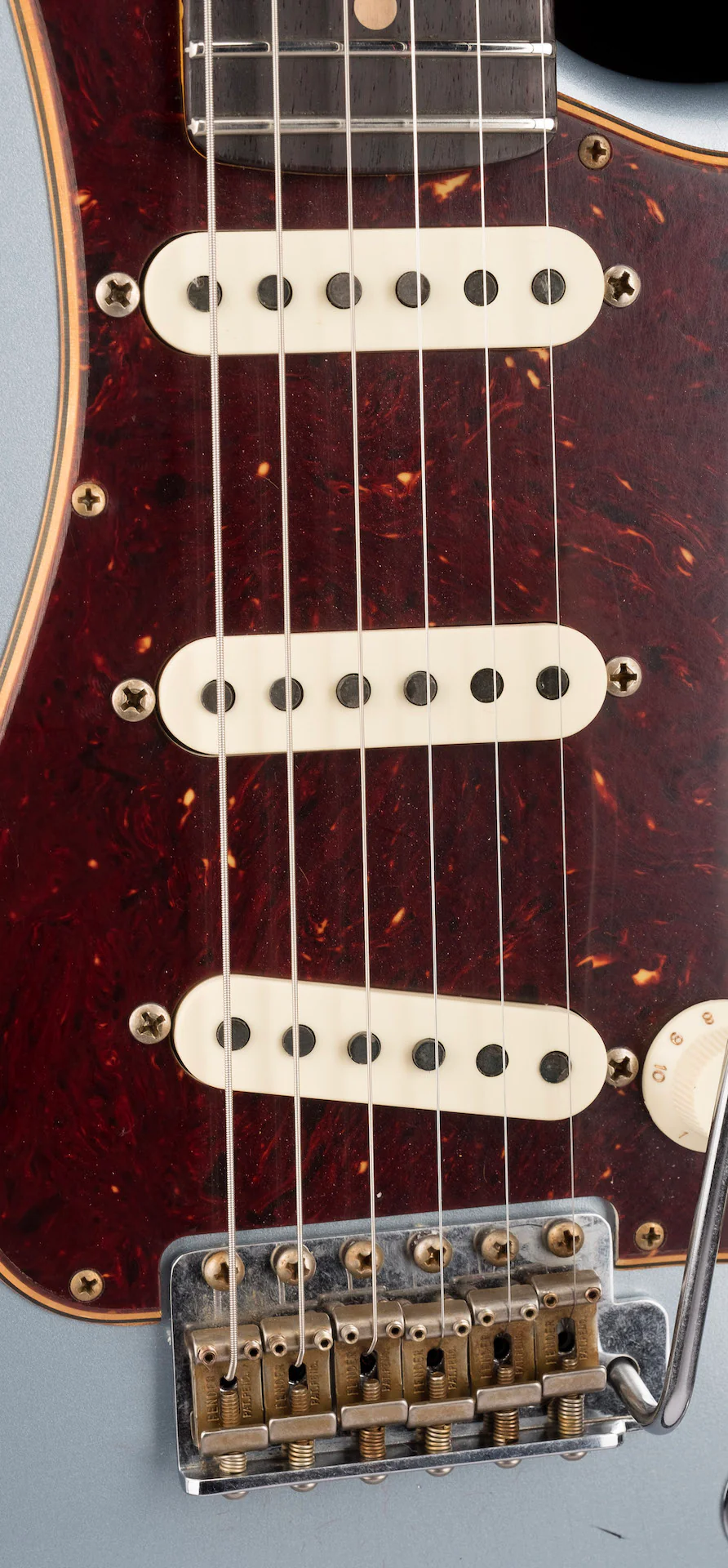 Fender Custom Shop Postmodern Stratocaster Journeyman Relic Faded Aged Blue Ice Metallic - Image 7