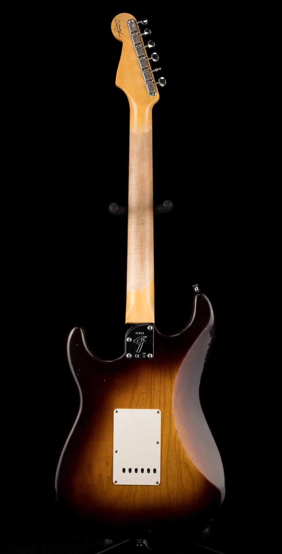 Fender Custom Shop Postmodern Stratocaster Journeyman Relic Wide-Fade Chocolate 2-Tone Sunburst - Image 11