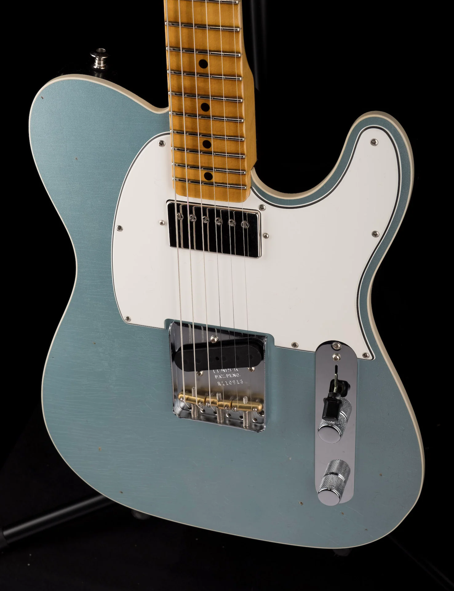 Fender Custom Shop Postmodern Telecaster Journeyman Relic Aged Firemist Silver - Image 10