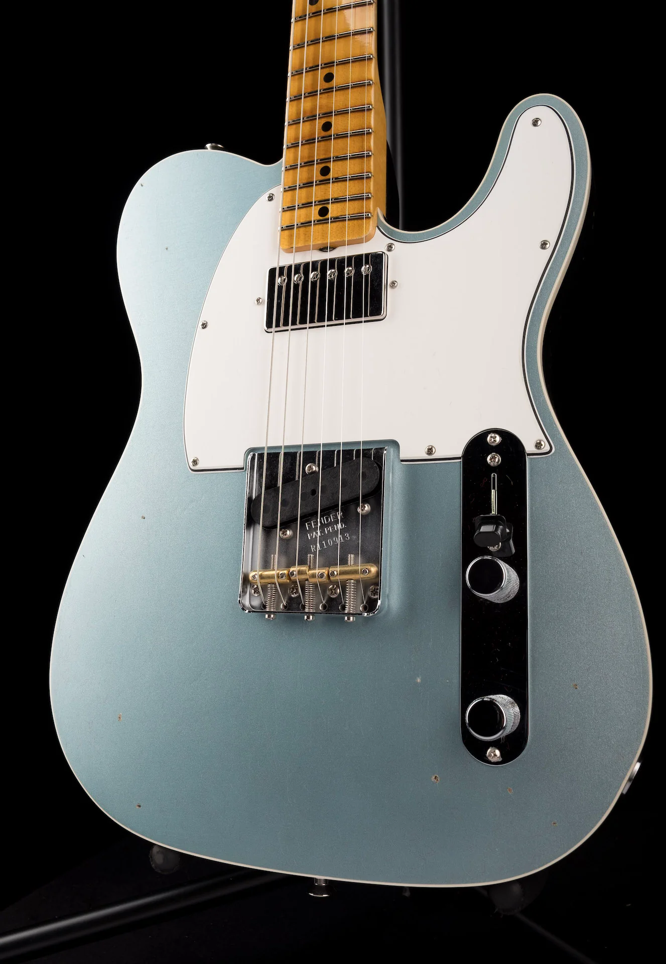 Fender Custom Shop Postmodern Telecaster Journeyman Relic Aged Firemist Silver - Image 6