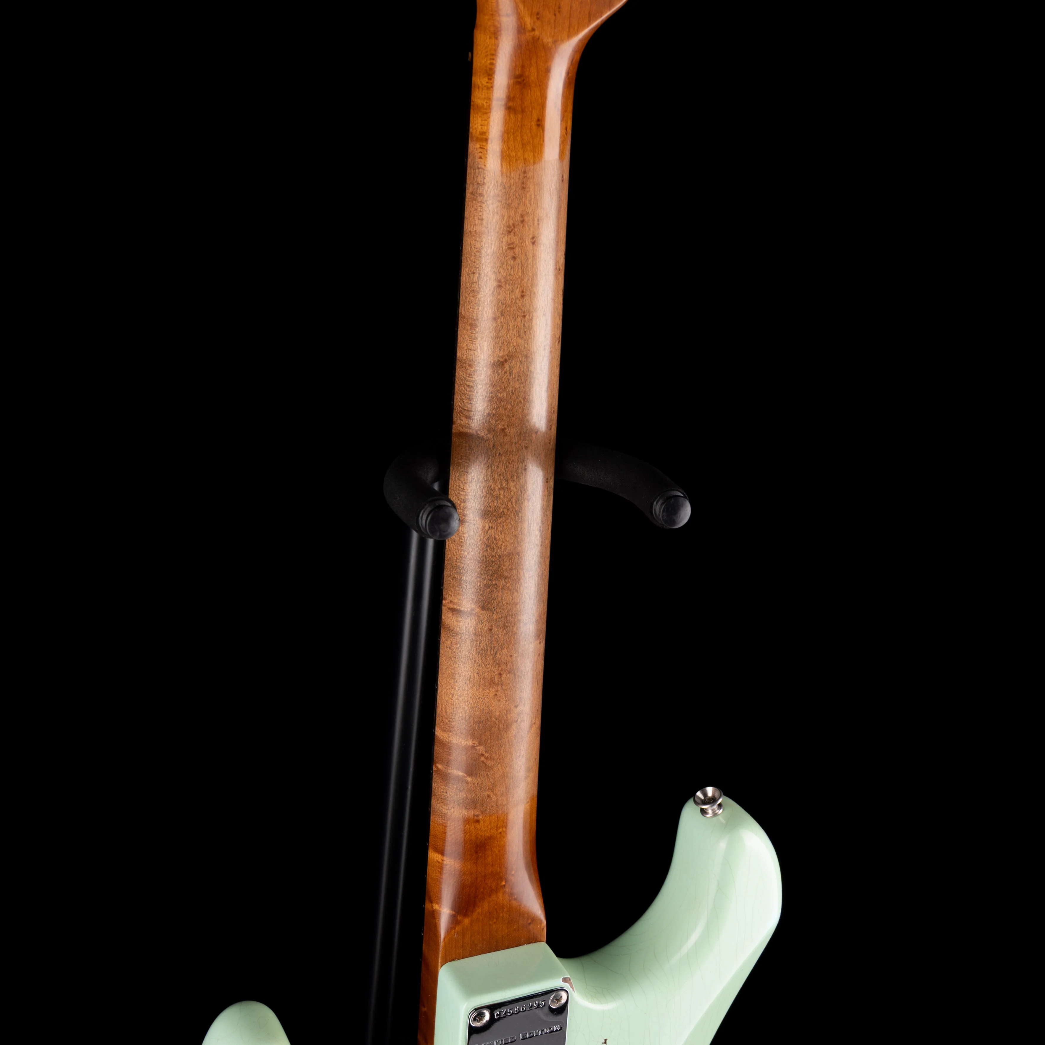 Fender Custom Shop Roasted 1960 Stratocaster Relic Birdseye Maple Aged Surf Green - Image 12