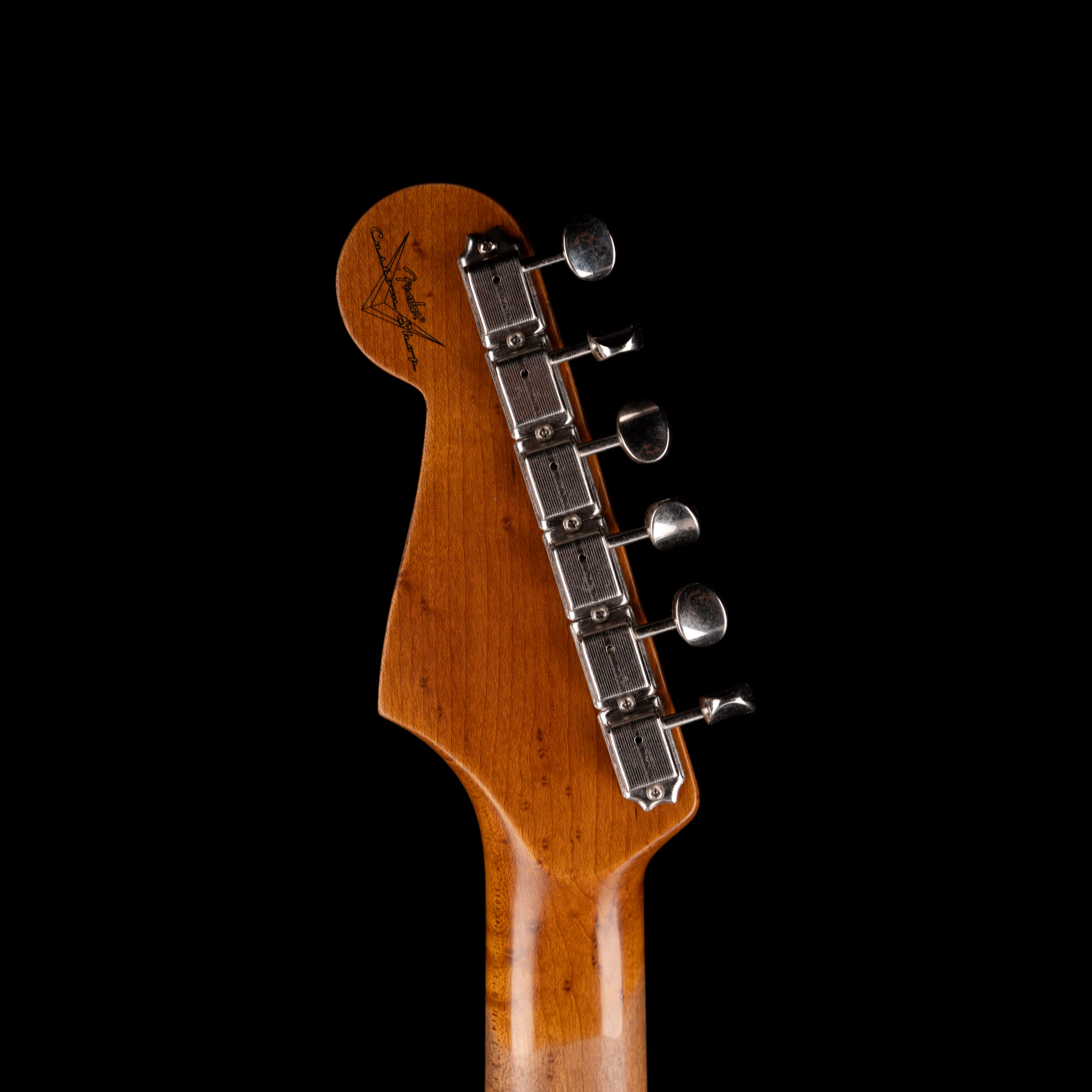 Fender Custom Shop Roasted 1960 Stratocaster Relic Birdseye Maple Aged Surf Green - Image 14