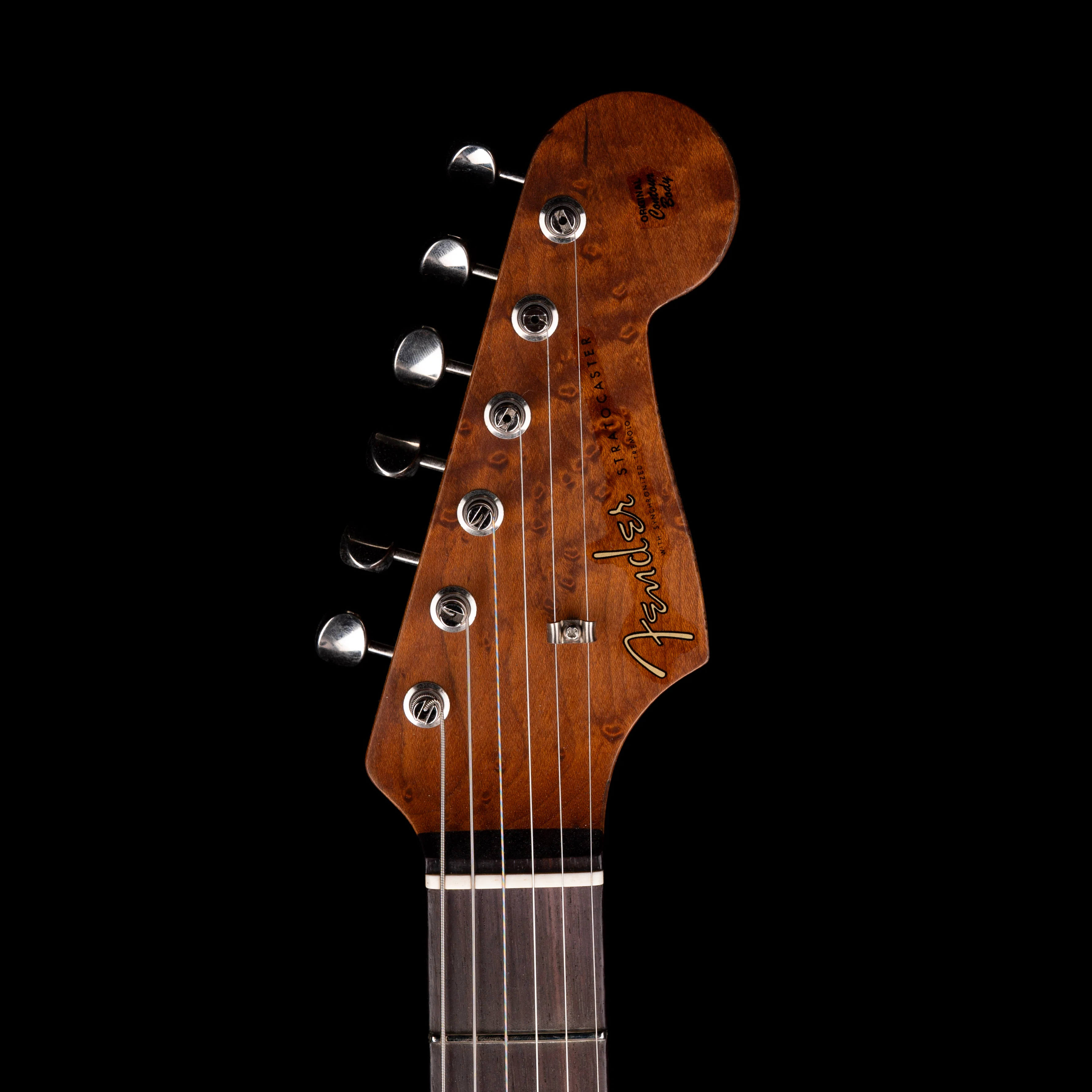 Fender Custom Shop Roasted 1960 Stratocaster Relic Birdseye Maple Faded 3-Tone Sunburst - Image 13