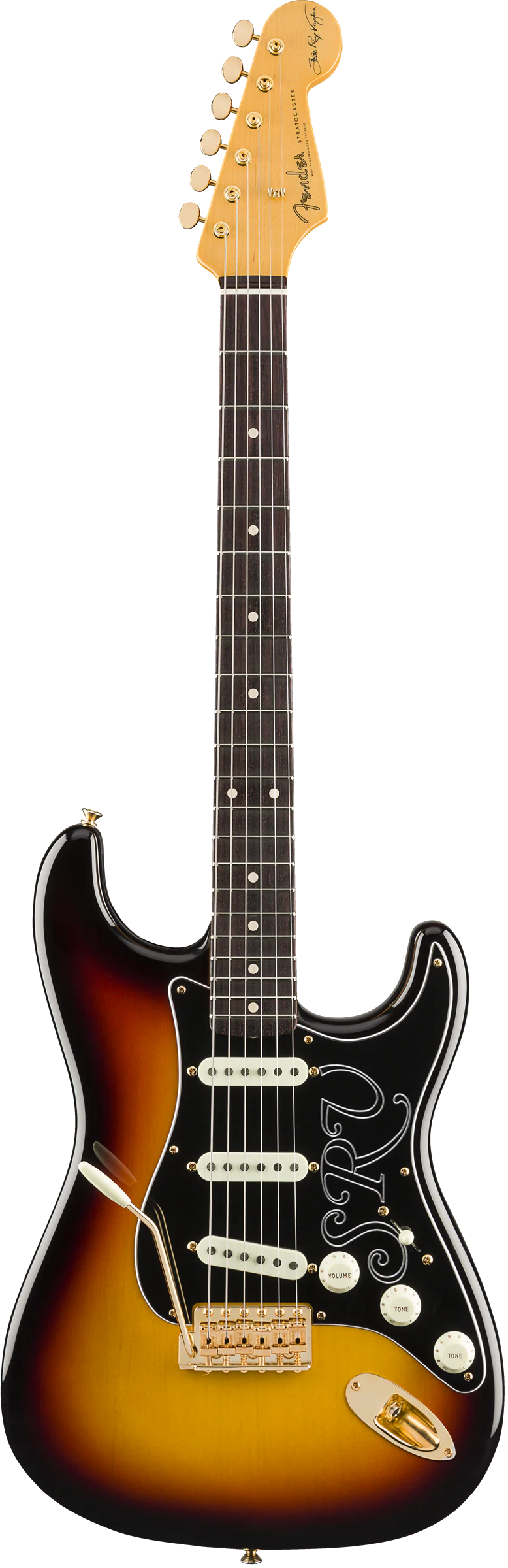 Fender Custom Shop Stevie Ray Vaughan Signature Stratocaster Sunburst Electric Guitar With Case - Image 2