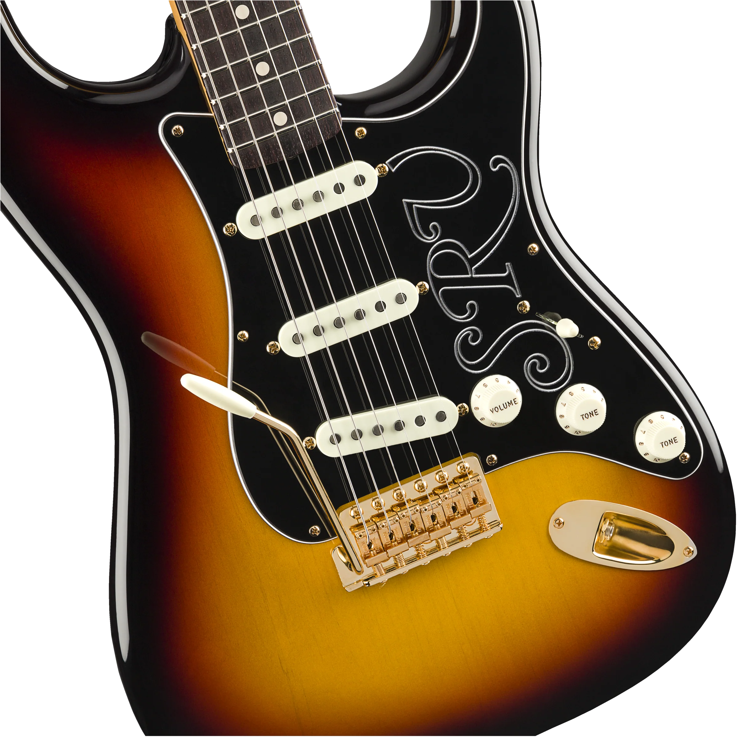 Fender Custom Shop Stevie Ray Vaughan Signature Stratocaster Sunburst Electric Guitar With Case - Image 3