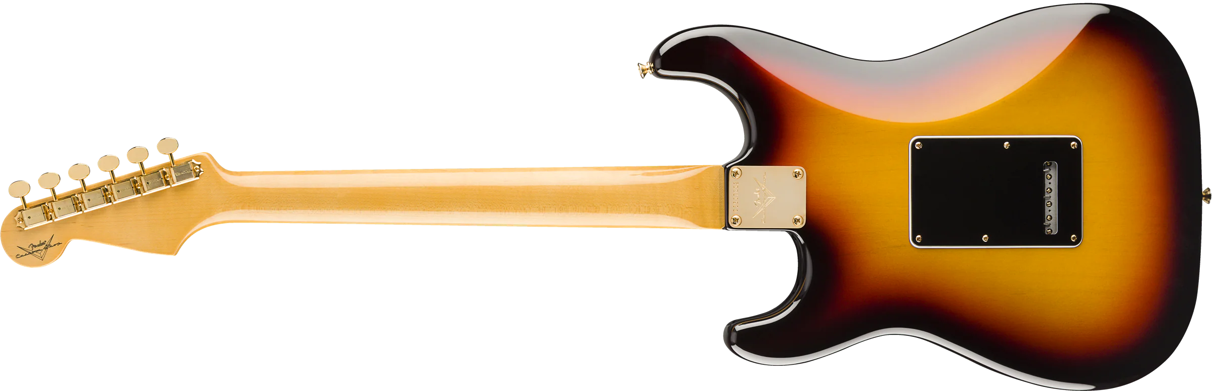 Fender Custom Shop Stevie Ray Vaughan Signature Stratocaster Sunburst Electric Guitar With Case - Image 5