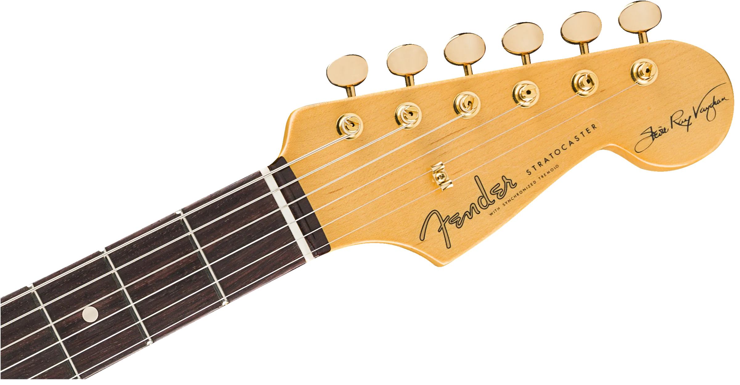 Fender Custom Shop Stevie Ray Vaughan Signature Stratocaster Sunburst Electric Guitar With Case - Image 6