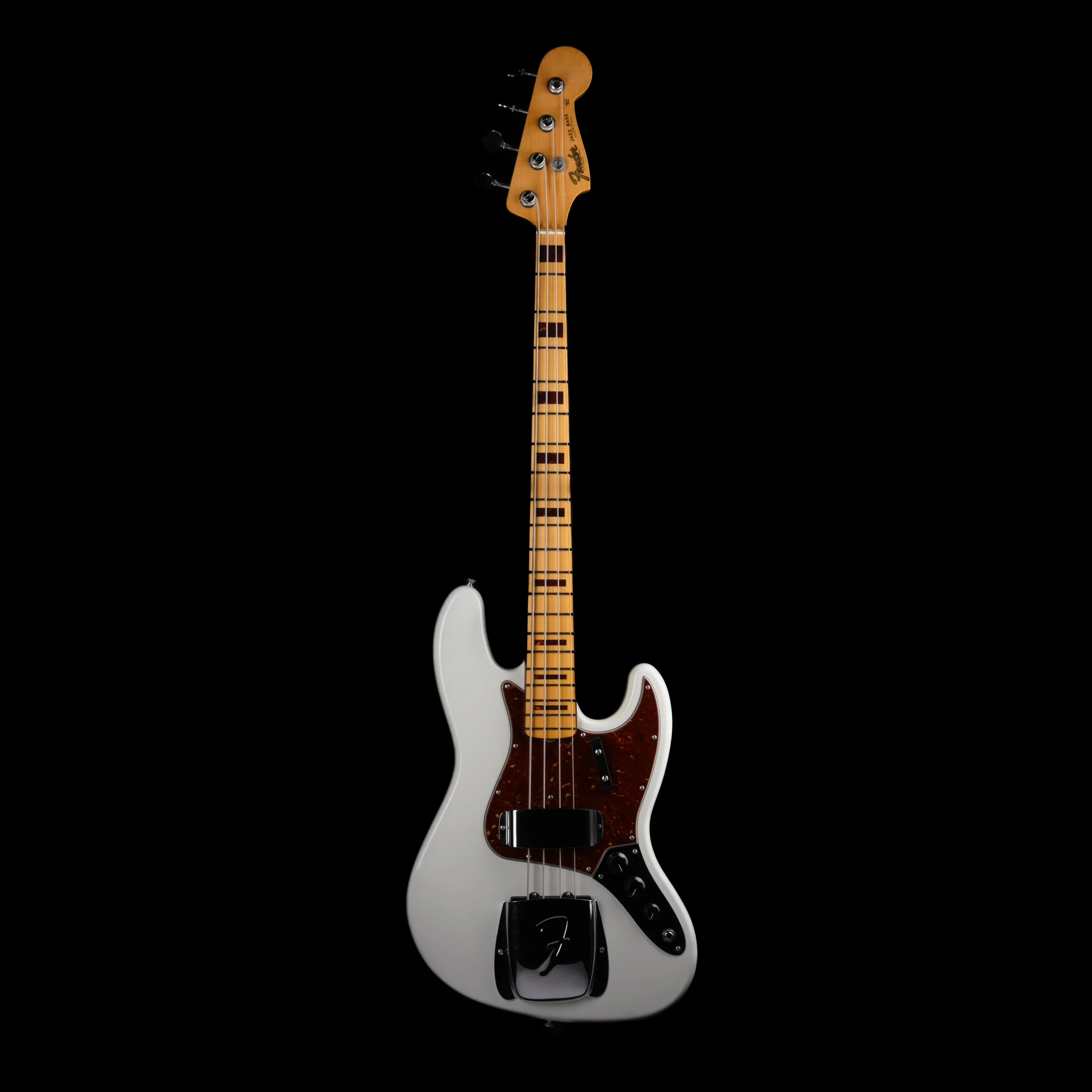 Fender Custom Shop Truetone Tortoise Set 1966 Jazz Bass Closet Classic Olympic White - Image 2
