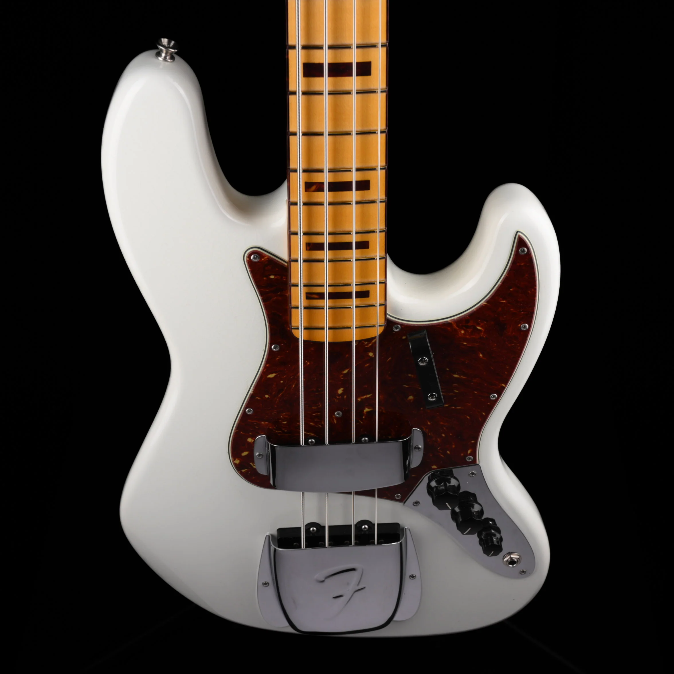 Fender Custom Shop Truetone Tortoise Set 1966 Jazz Bass Closet Classic Olympic White - Image 9