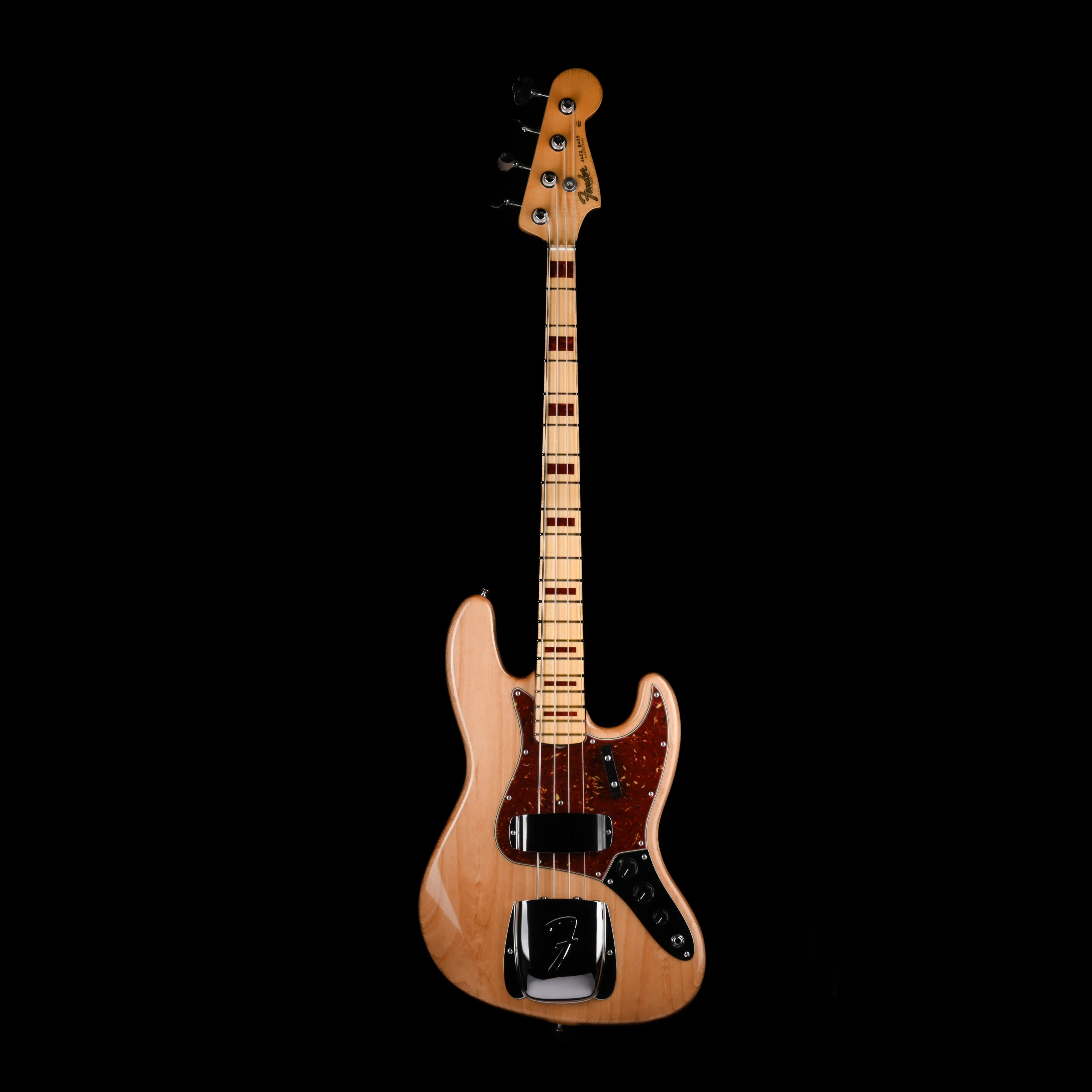 Fender Custom Shop Truetone Tortoise Set 1966 Jazz Bass NOS Natural With Case - Image 2