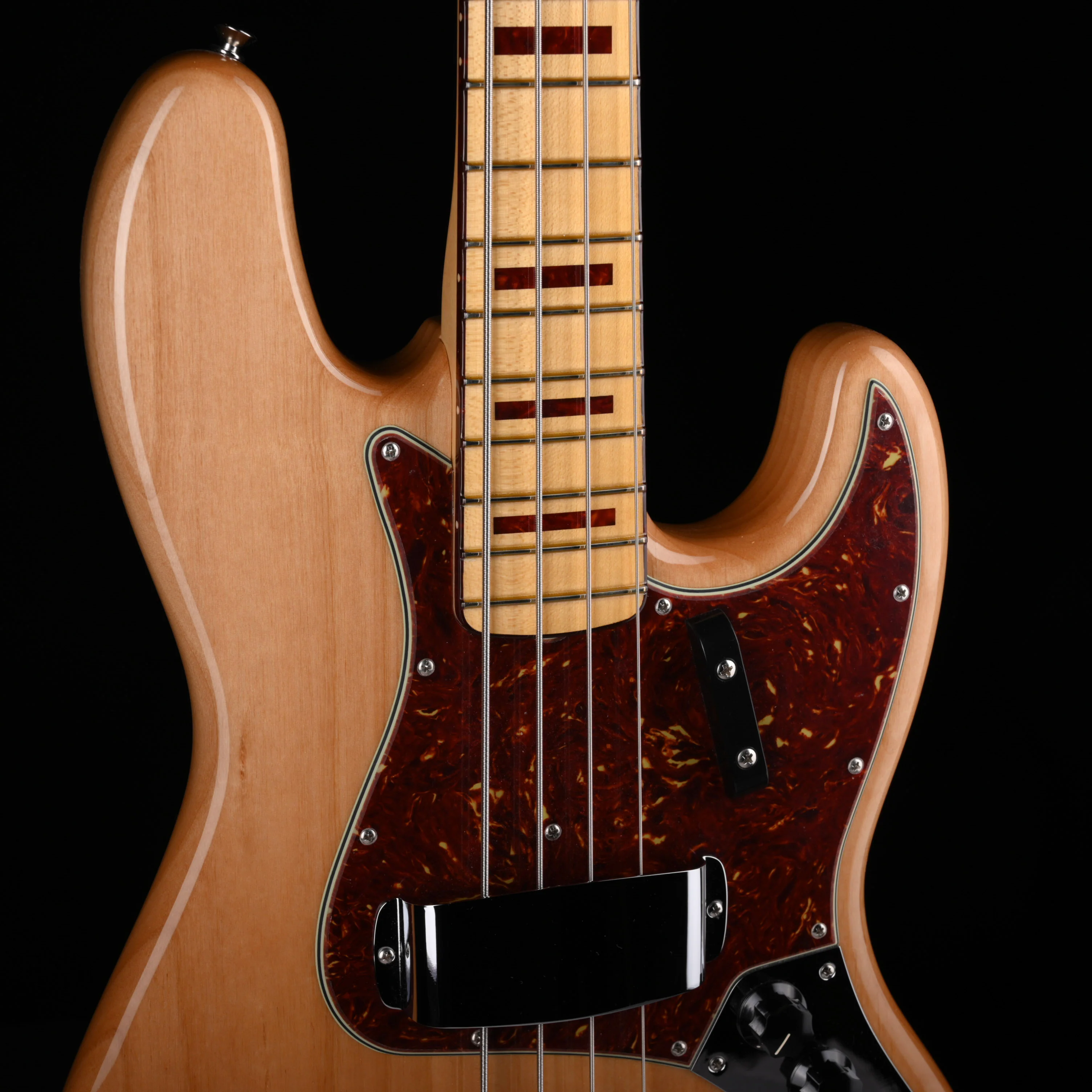 Fender Custom Shop Truetone Tortoise Set 1966 Jazz Bass NOS Natural With Case - Image 5