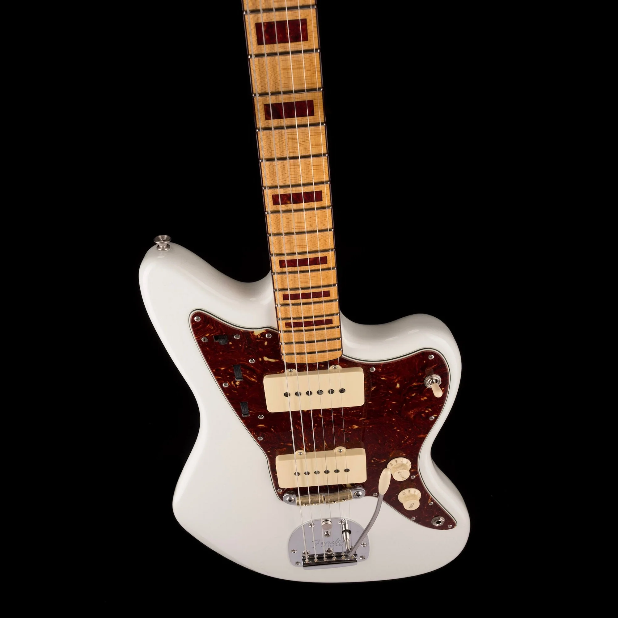 Fender Custom Shop Truetone Tortoise Set 1966 Jazzmaster Closet Classic Olympic White - Image 4