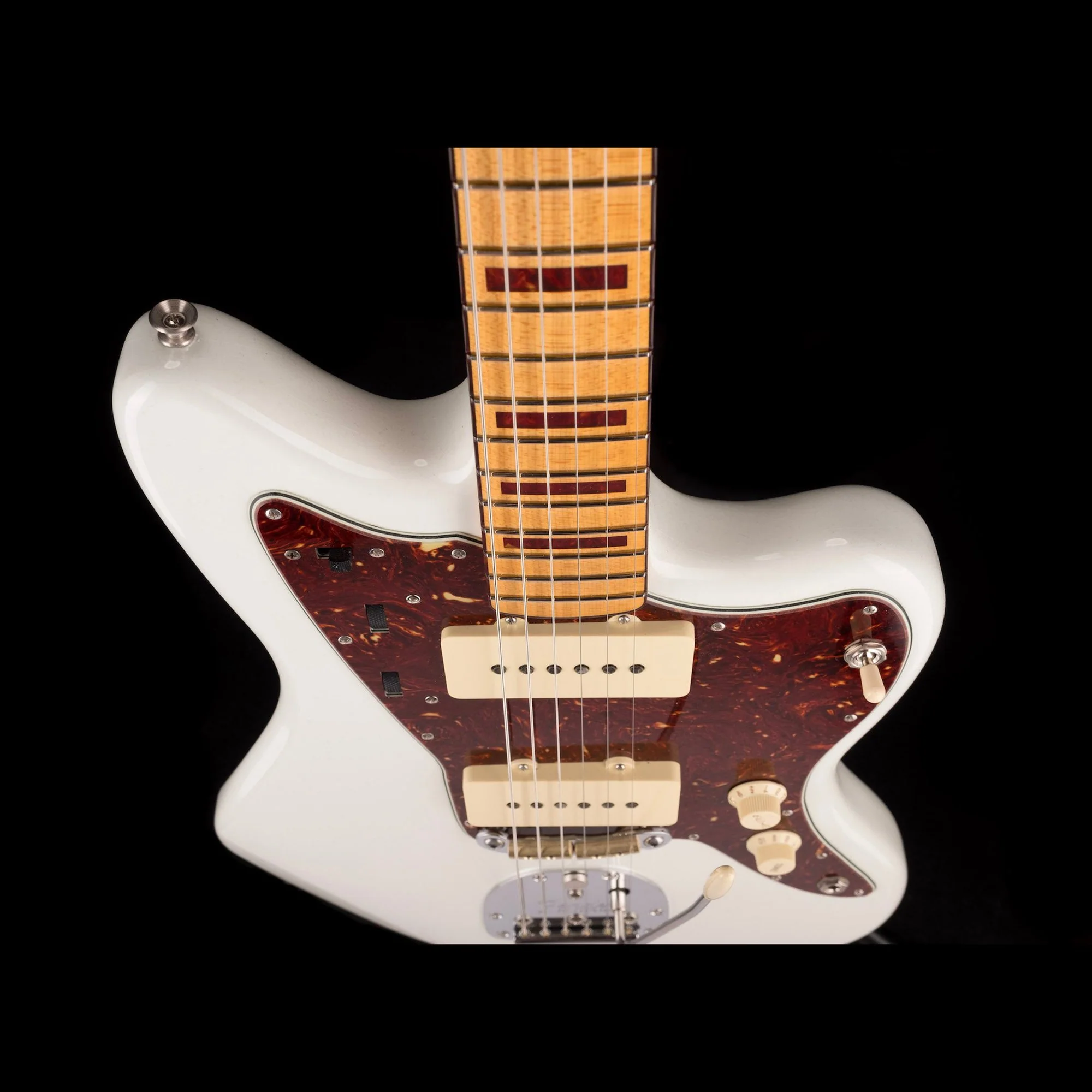 Fender Custom Shop Truetone Tortoise Set 1966 Jazzmaster Closet Classic Olympic White - Image 9
