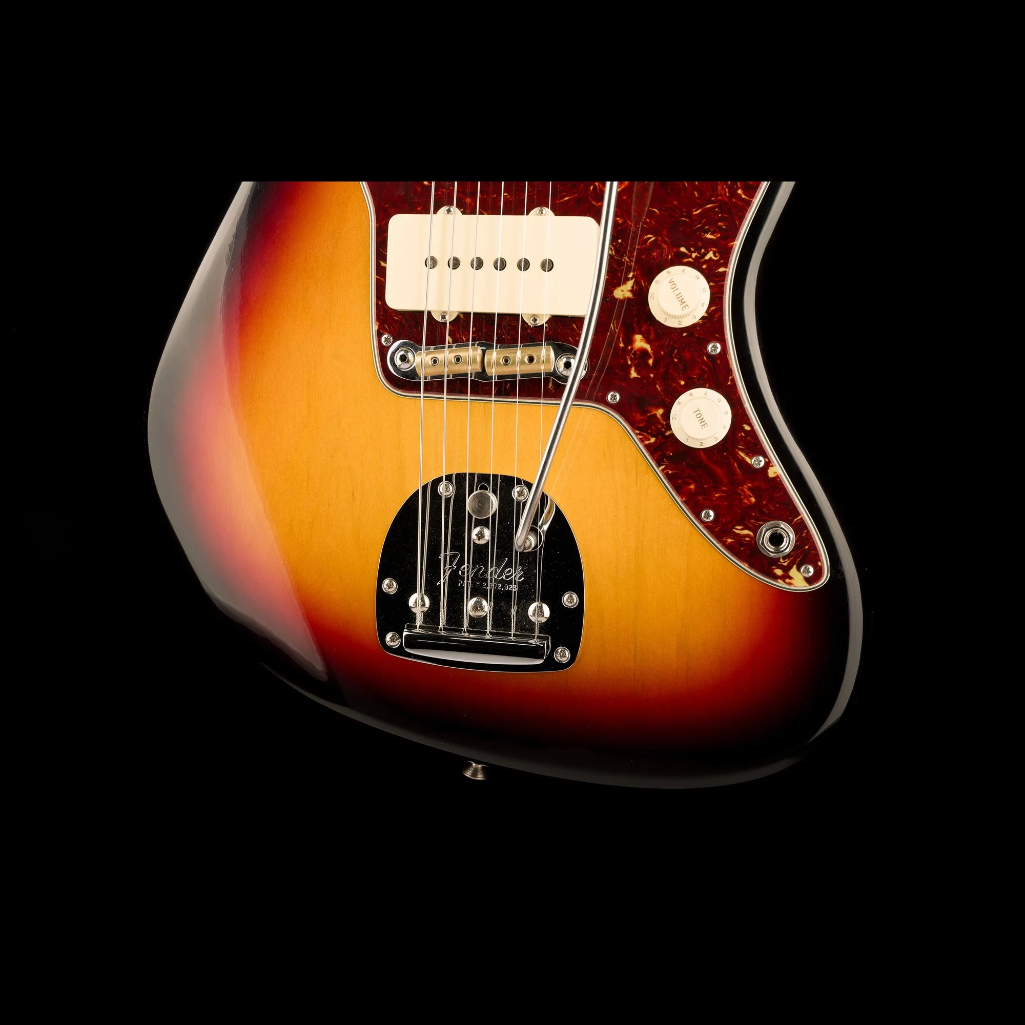 Fender Custom Shop Truetone Tortoise Set 1966 Jazzmaster Closet Classic Target 3-Tone Sunburst - Image 5