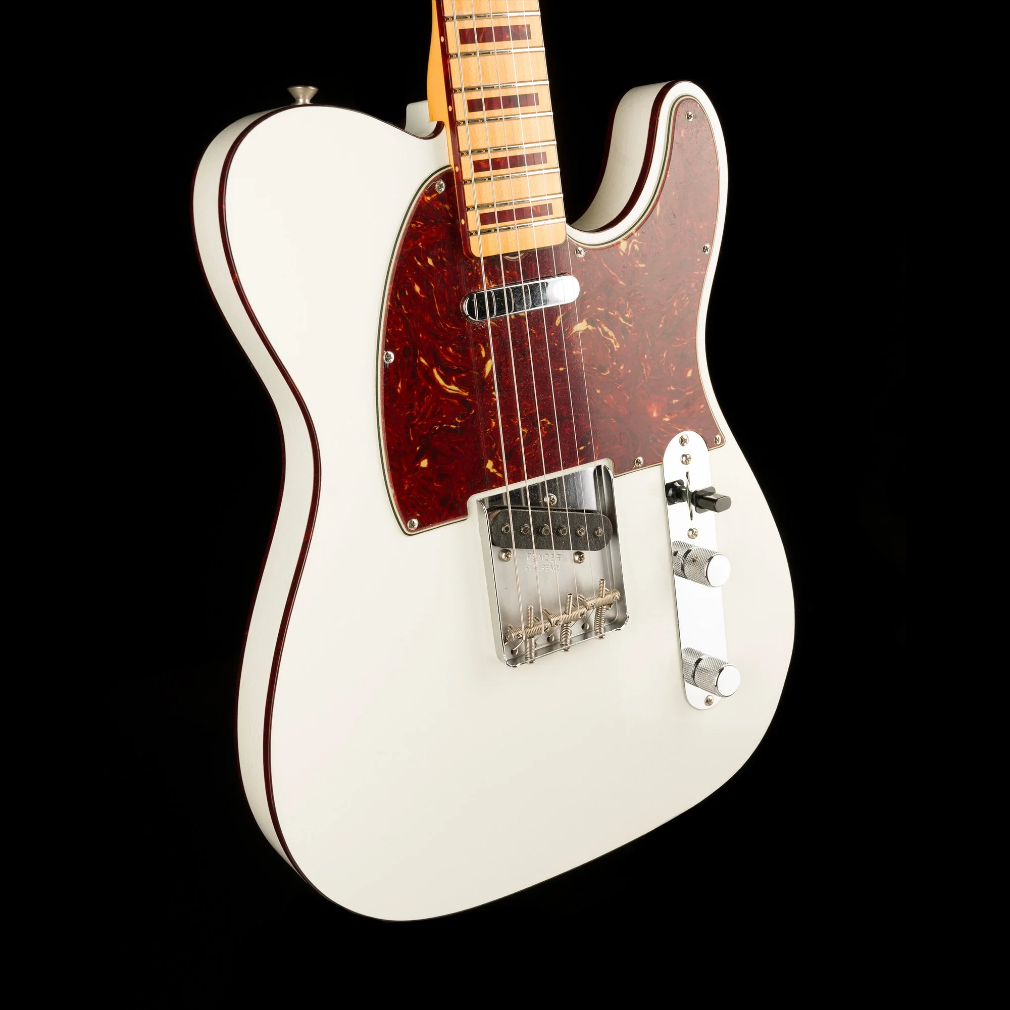 Fender Custom Shop Truetone Tortoise Set 1966 Telecaster Custom Closet Classic Olympic White - Image 10
