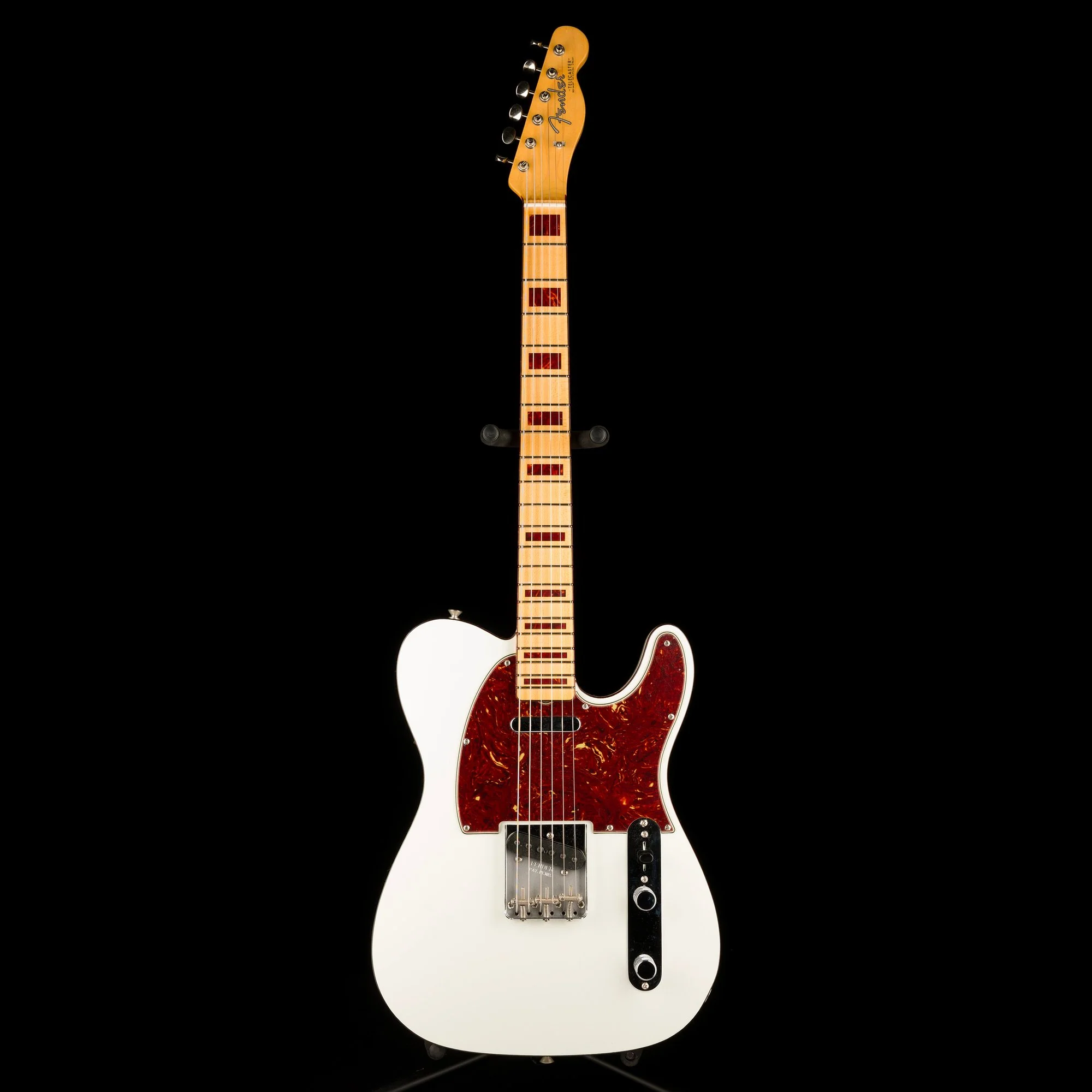 Fender Custom Shop Truetone Tortoise Set 1966 Telecaster Custom Closet Classic Olympic White - Image 2