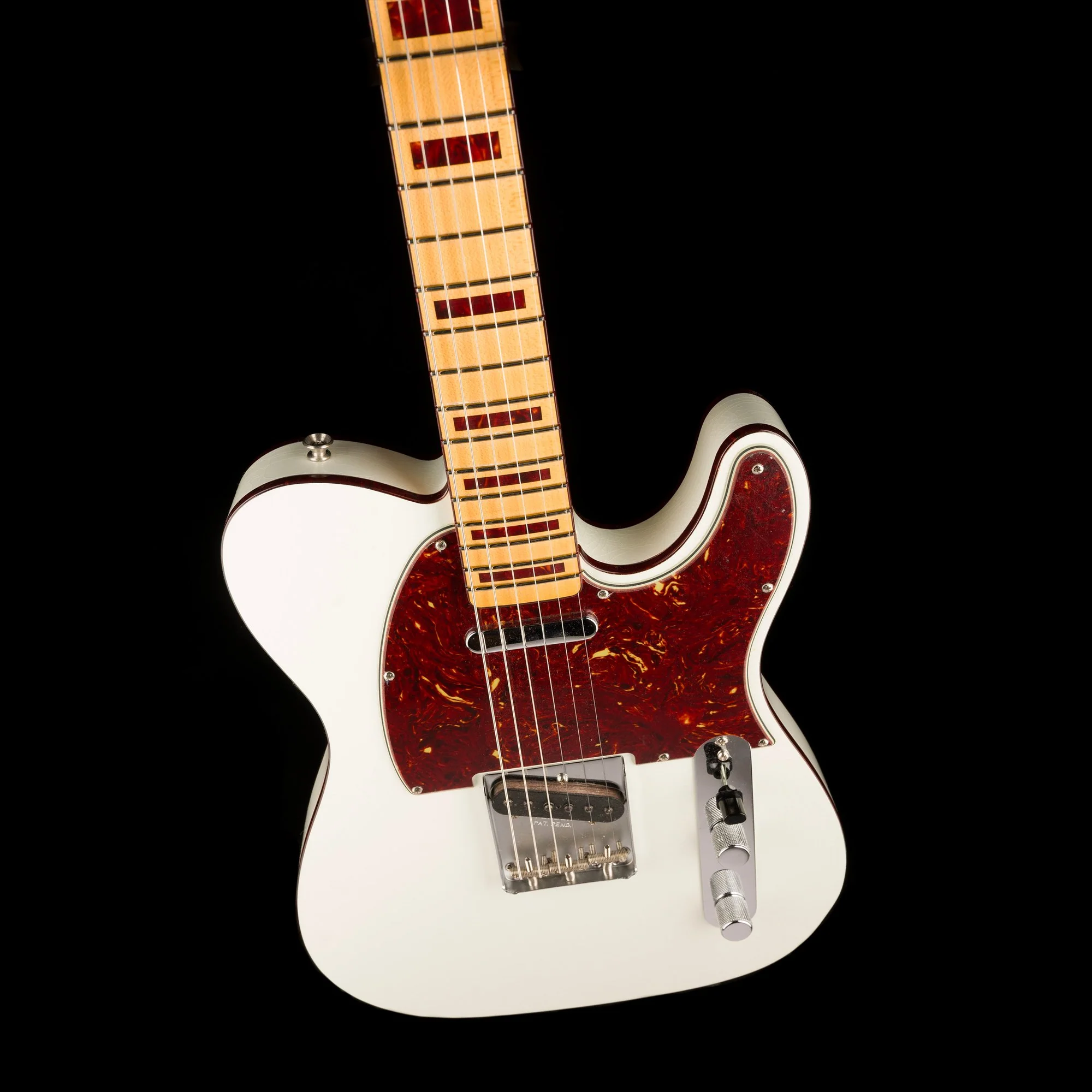Fender Custom Shop Truetone Tortoise Set 1966 Telecaster Custom Closet Classic Olympic White - Image 4