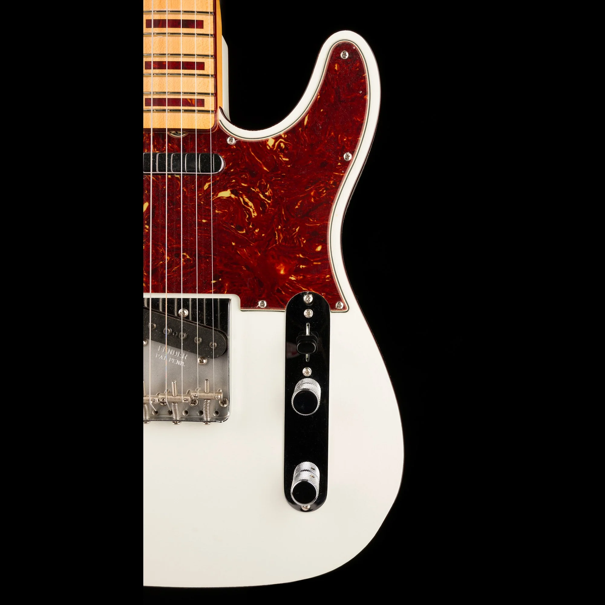 Fender Custom Shop Truetone Tortoise Set 1966 Telecaster Custom Closet Classic Olympic White - Image 9