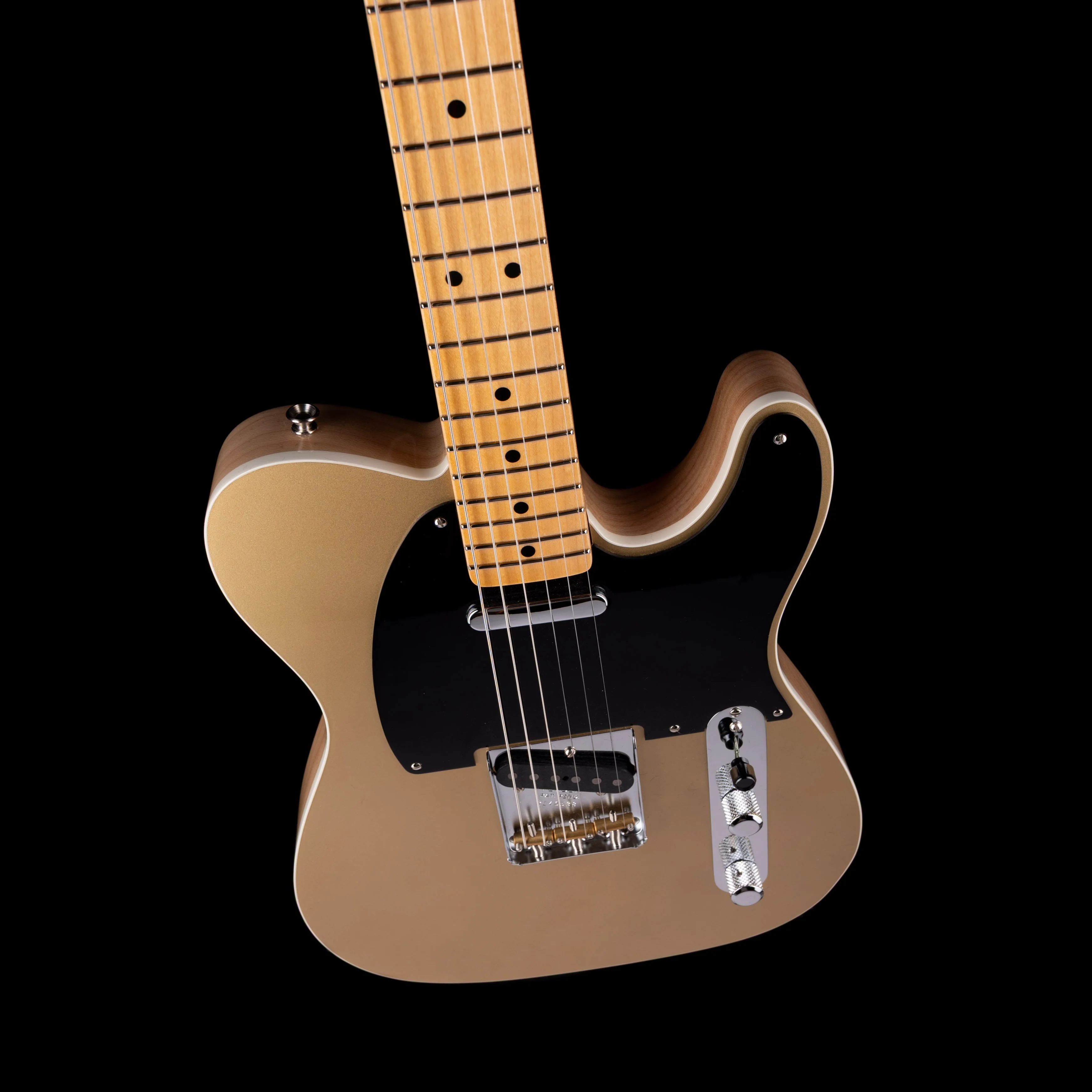 Fender Custom Shop Truetone Two Tone Telecaster NOS Aztec Gold - Image 3