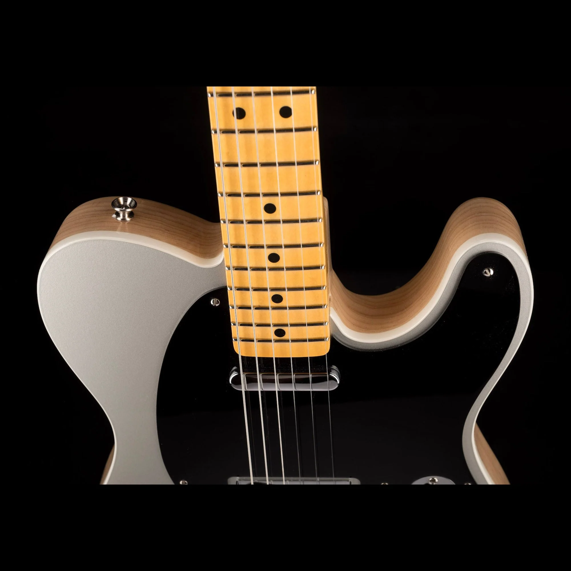 Fender Custom Shop Truetone Two Tone Telecaster NOS Inca Silver - Image 3